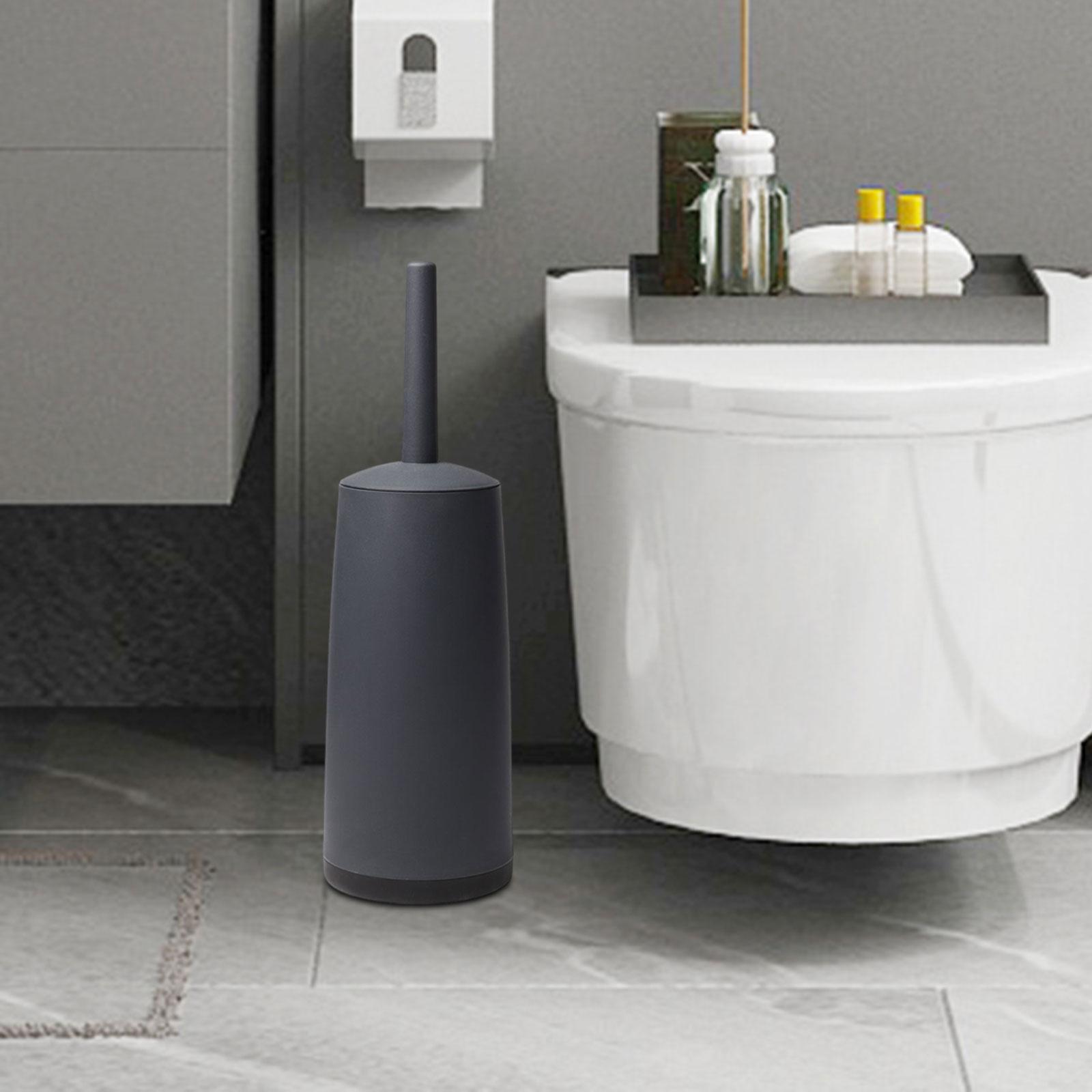 Toilet Brush Space Saving Long Handle Bathroom Gadgets Durable Anti Drip