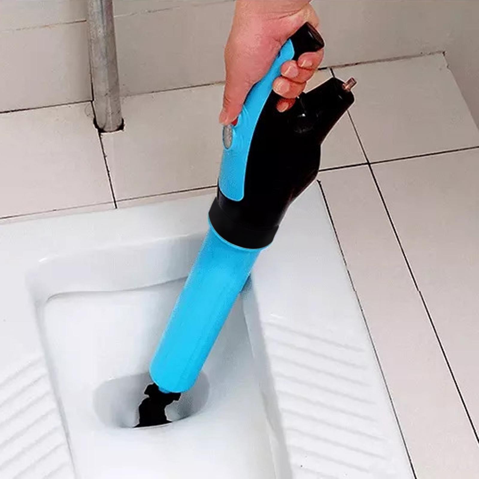 Toilet Plunger Manual Dredge Plumbing Tool for Toilet Drains Kitchen Piping