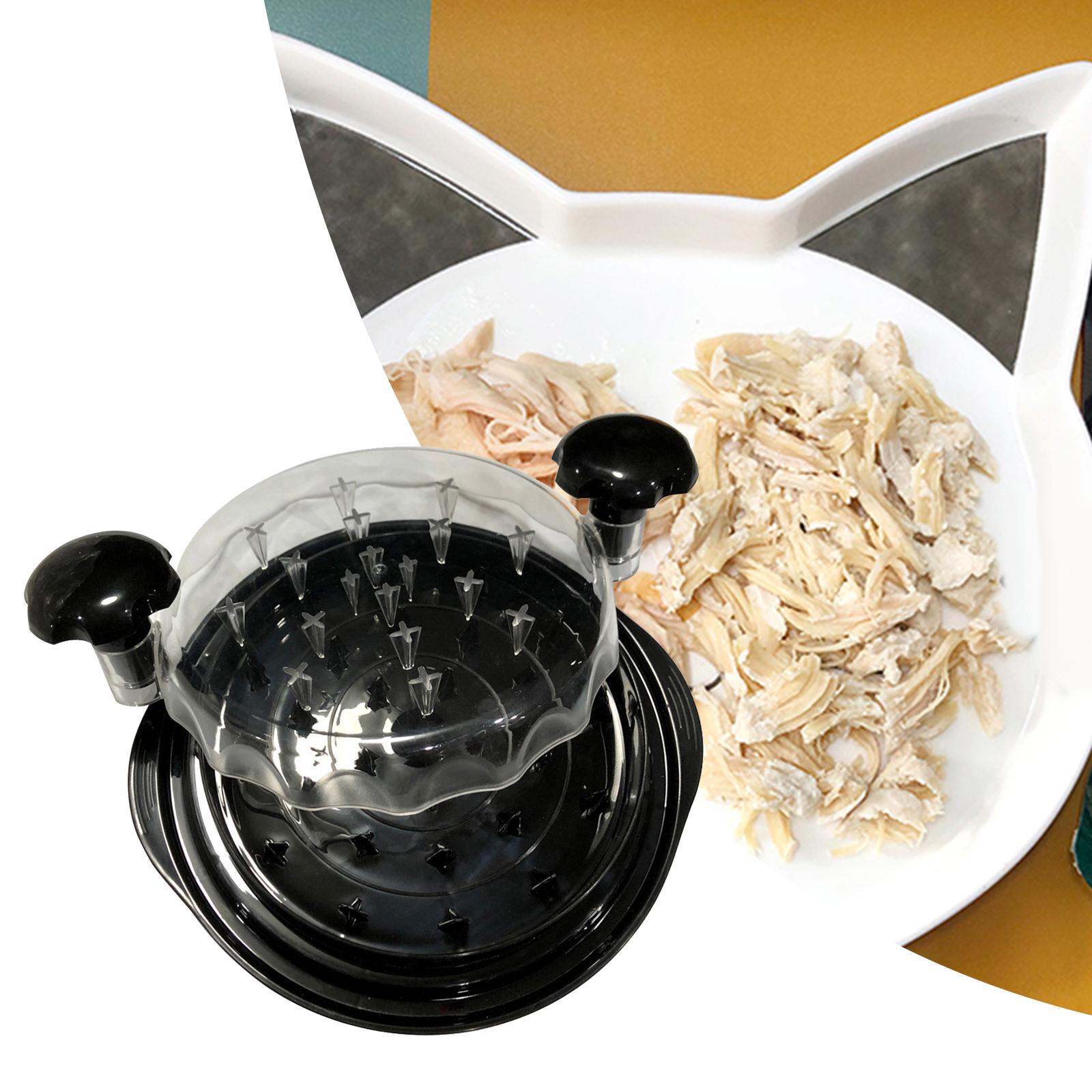 Chicken Mincer Kitchen Gadget Kitchen Assistant Chicken Breast Shredder Tool black