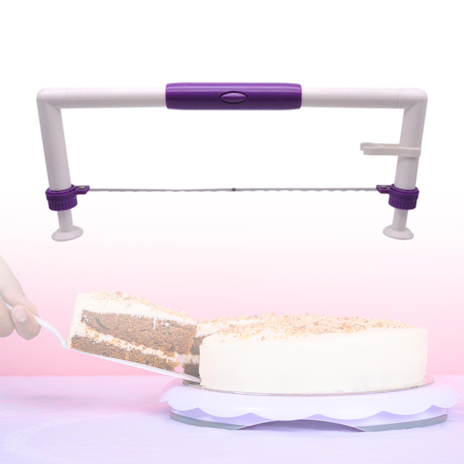 Adjustable Cake Leveler Cutter Kitchen Tool Foldable Food Cakes Layer Cutter Small