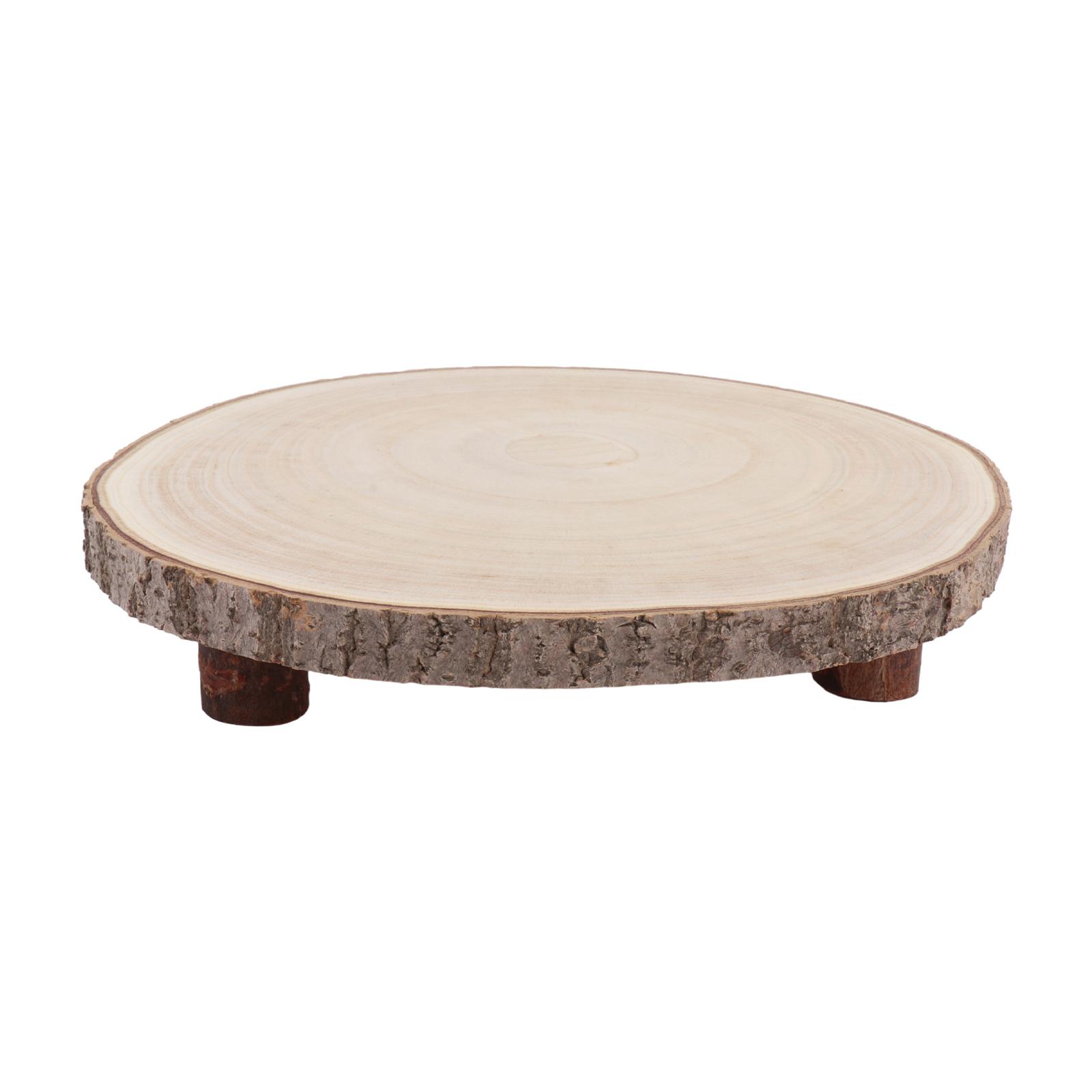 Wood Cake Stand
