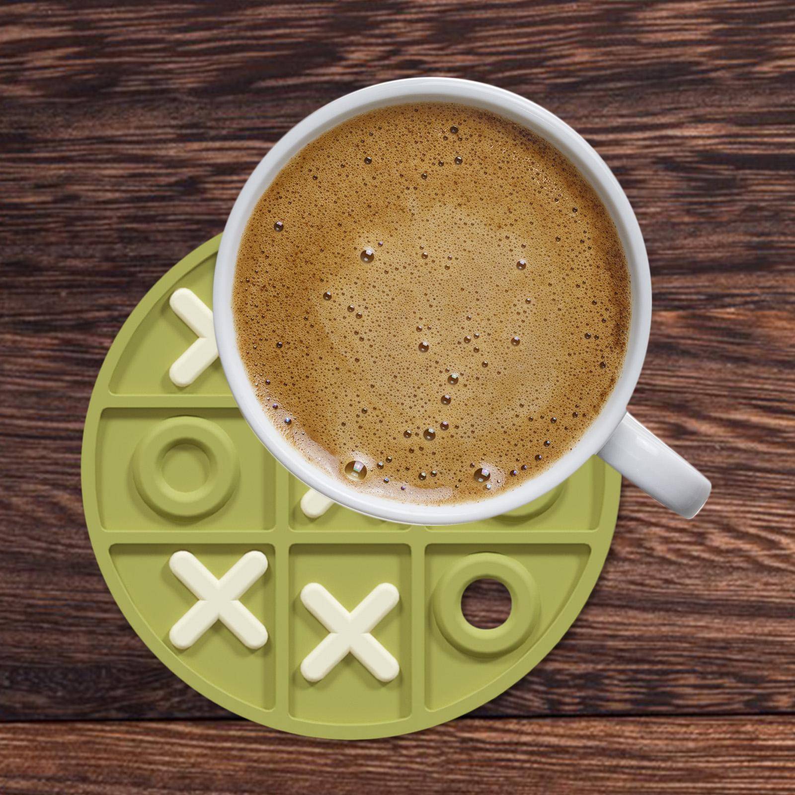 Drink Coaster Tableware AntiSlip Cup Coaster for Hotel Restaurants Kitchen