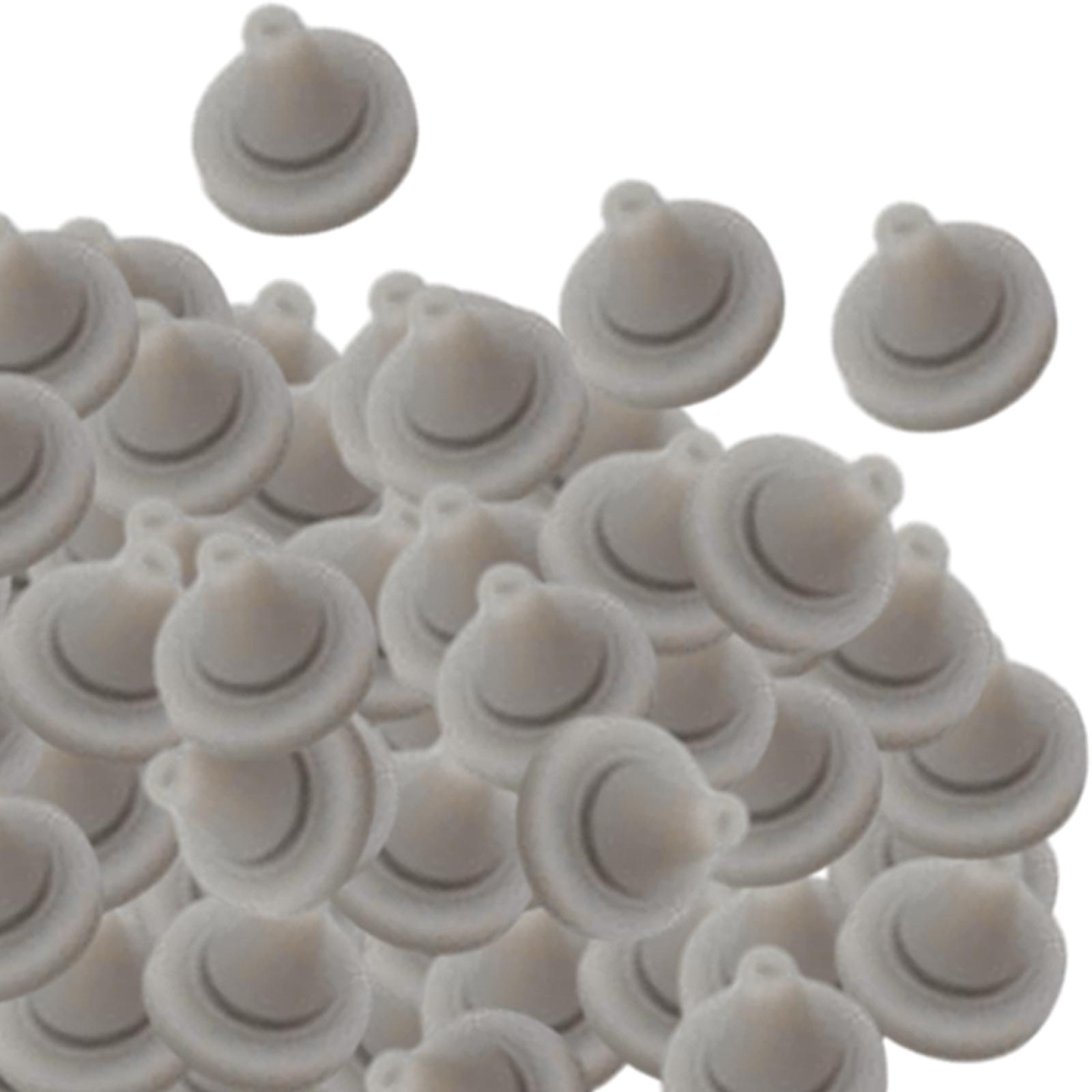 100Pcs Sprayer Nozzles Spray Parts Round Replacement Sturdy Sprinkler Spouts 4mm Small