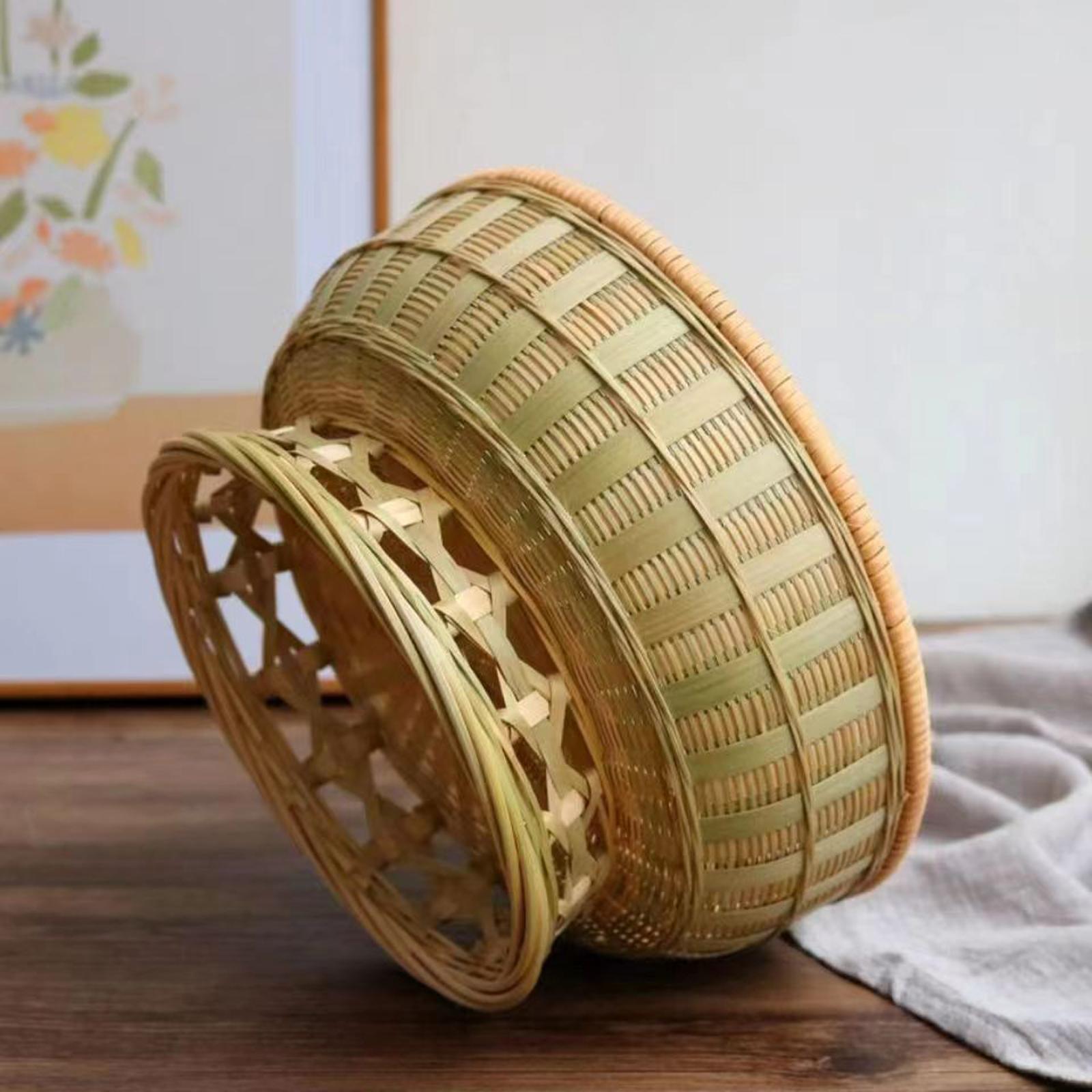 Bamboo Snack Basket