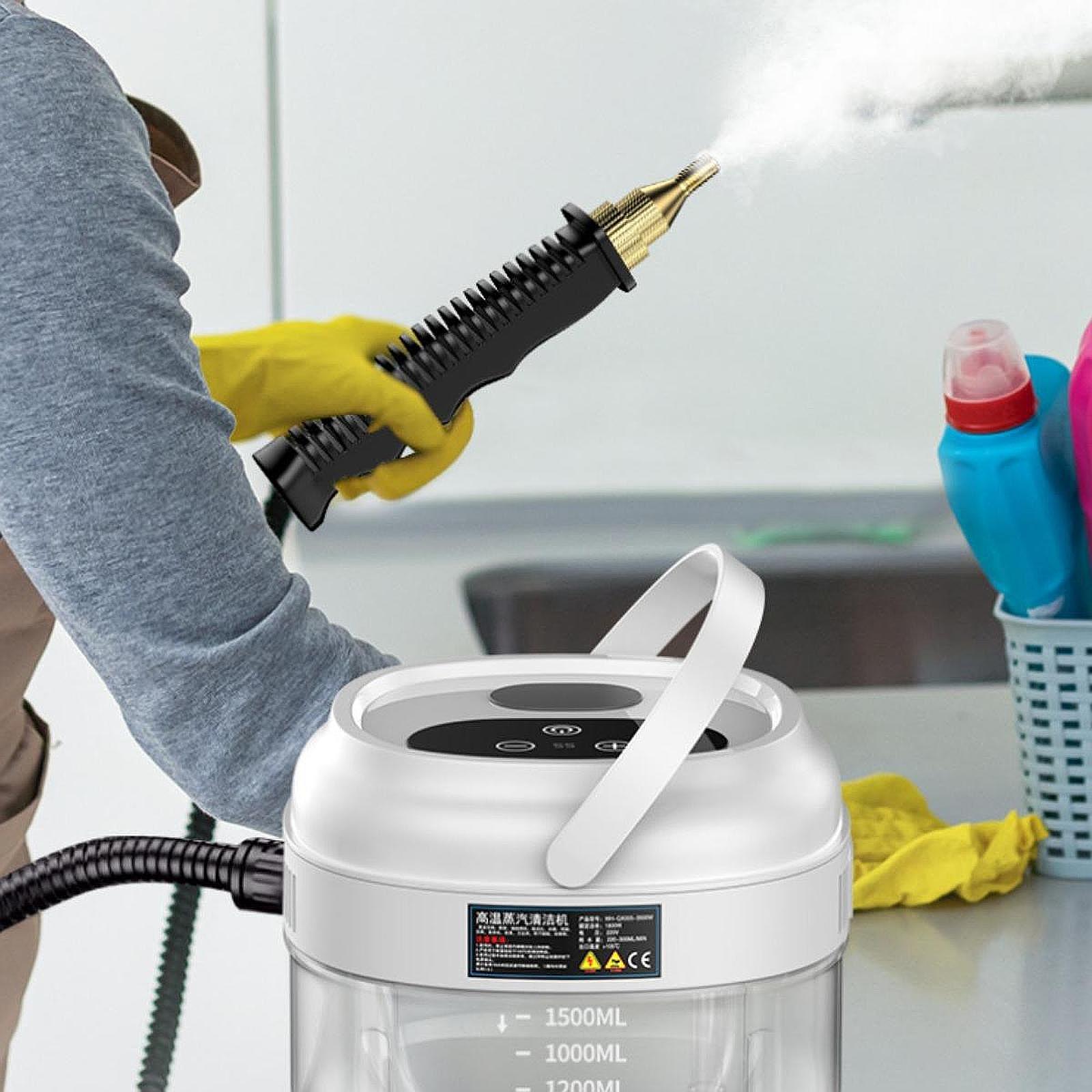 Steam Cleaning Machine Pressurized Steam Cleaner for Automotive Bathtub Tile green