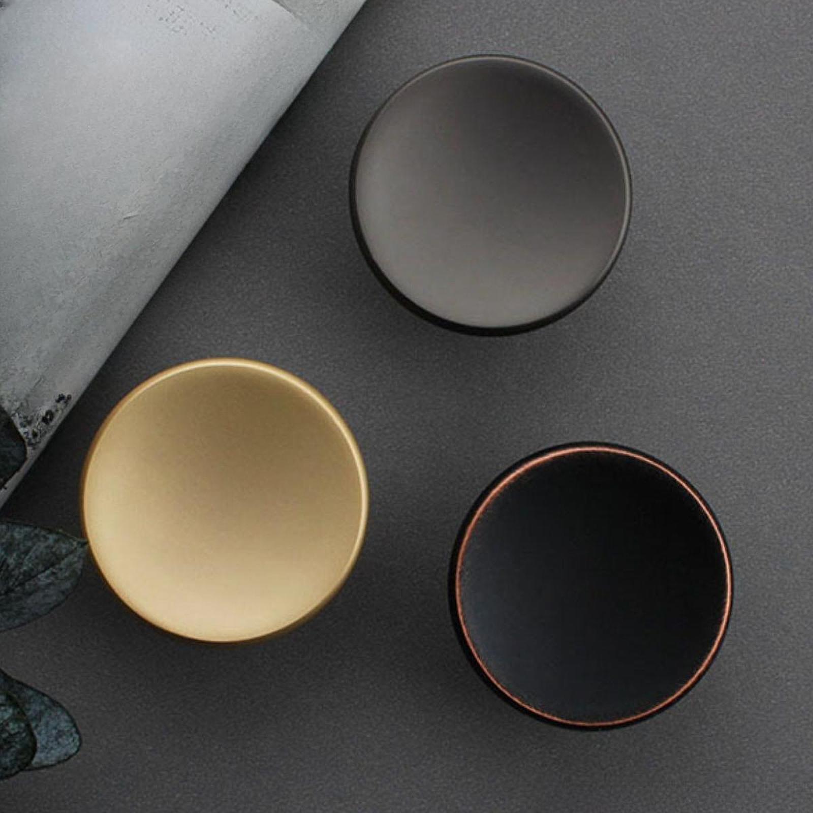 Kitchen Cabinet Knob Wooden Cabinet Hardware for Wardrobe Furniture Cupboard gray