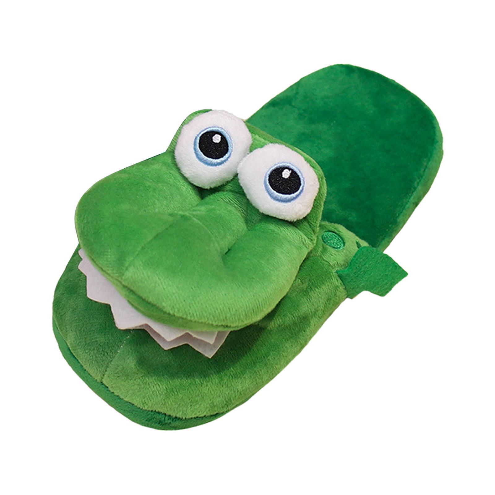 Crocodile Cotton Slippers