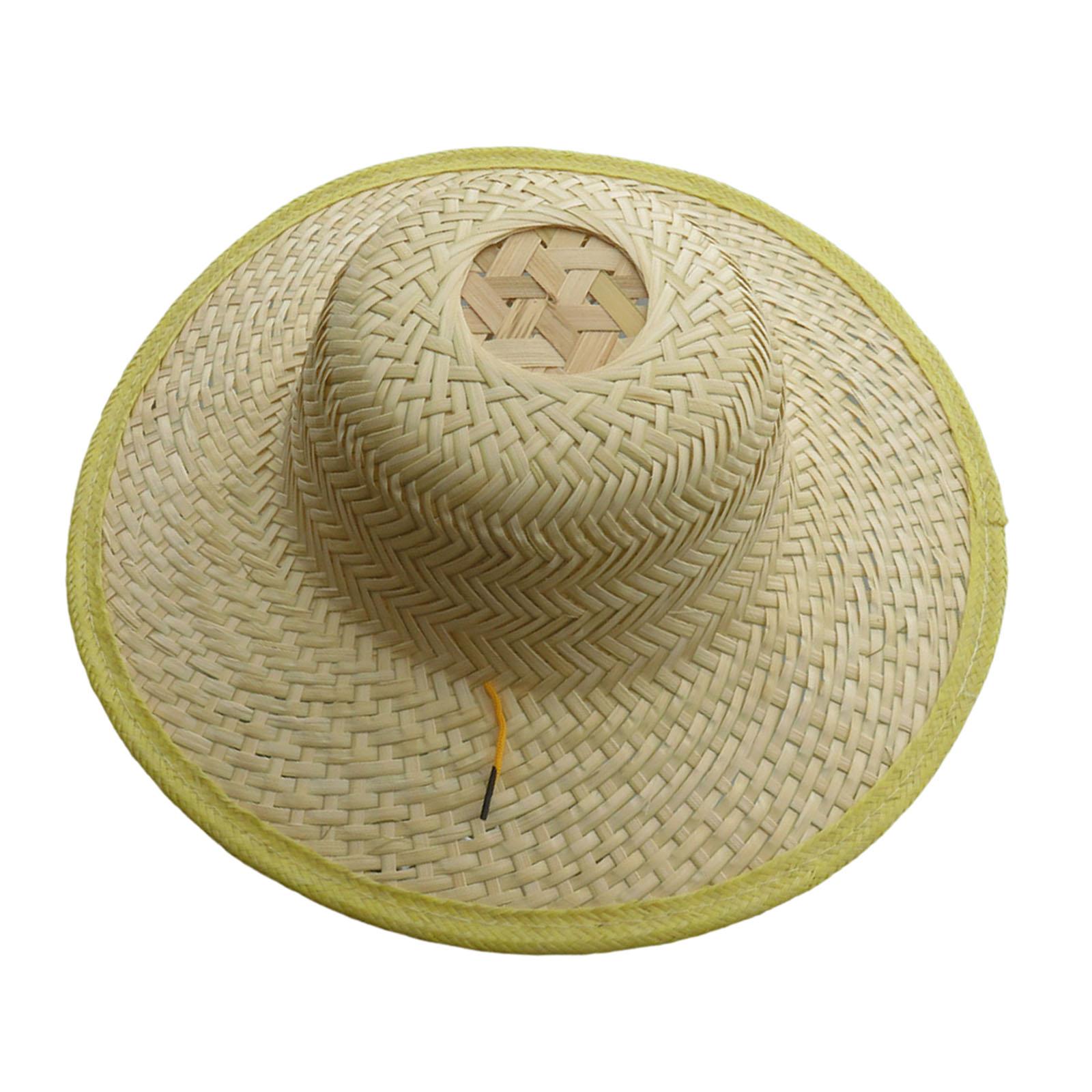 Bamboo Braided Farming Hat