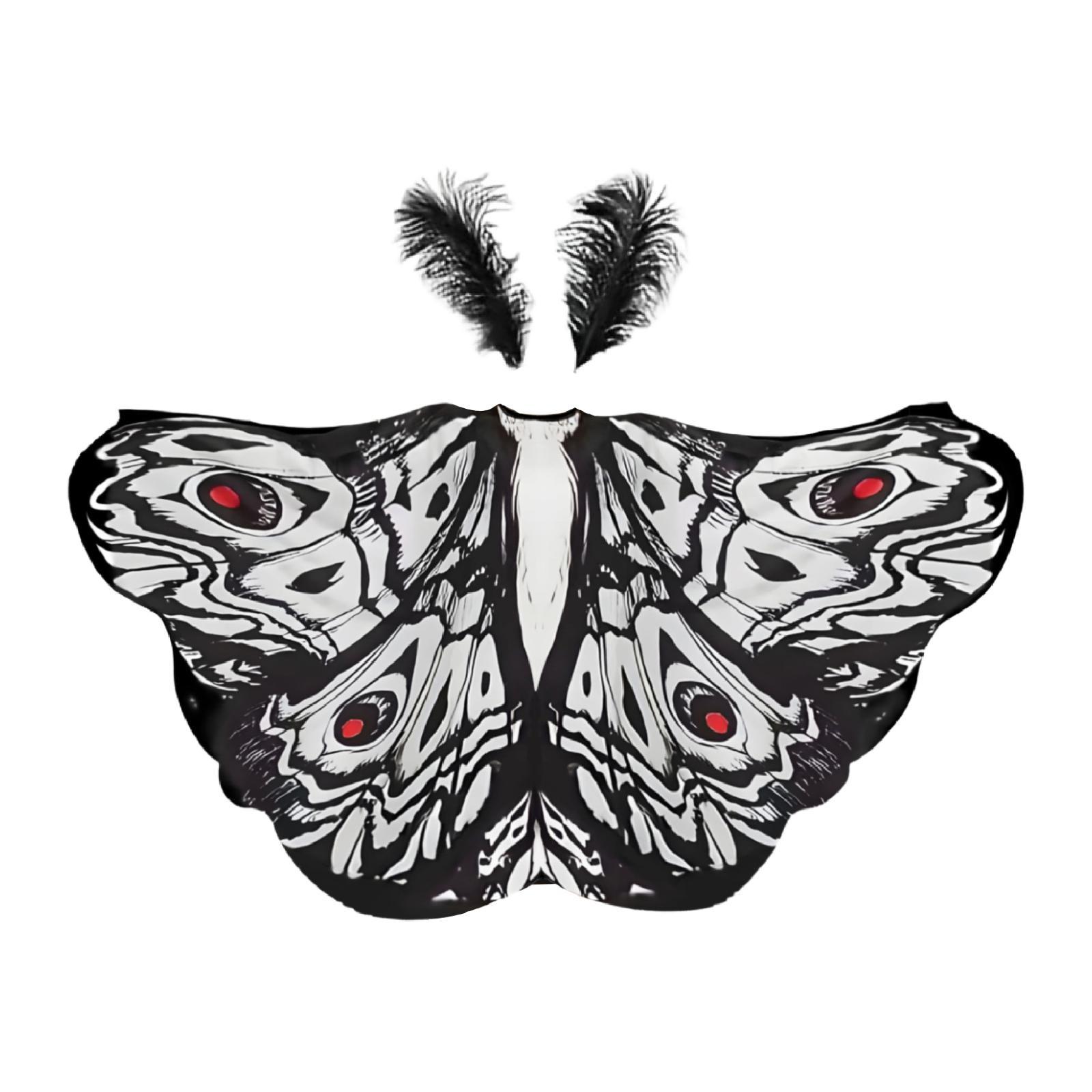Butterfly Cape With Headpiece