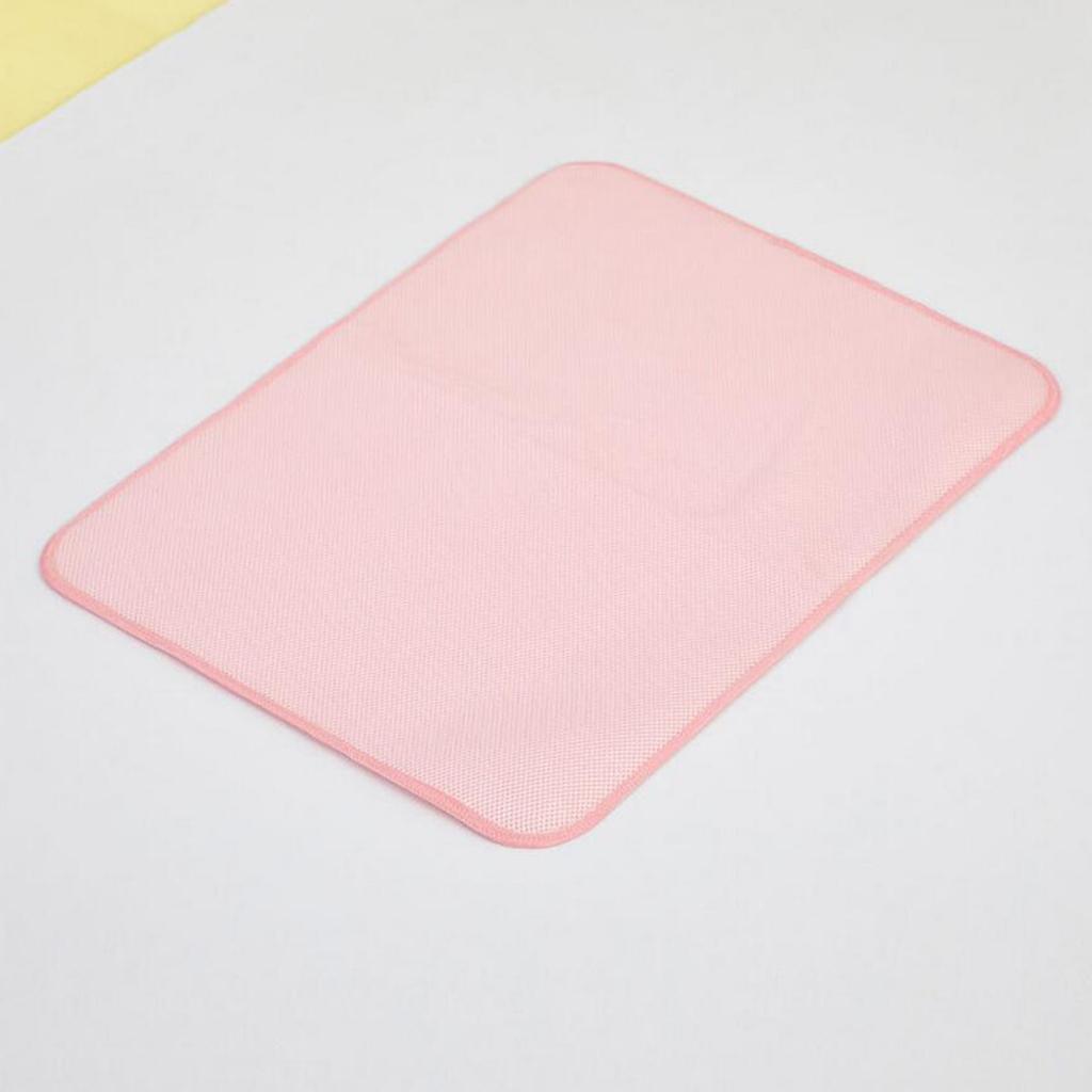 Reusable Waterproof Incontinence Bed Pad Baby Changing Pad Pink - 60x90cm