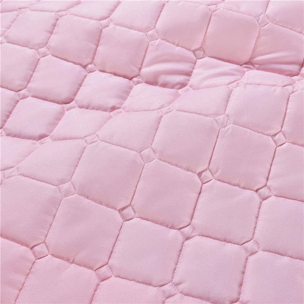 2pcs SPA Beauty Massage Treatment Bed Cover Mattresses 185x70cm White/ Pink