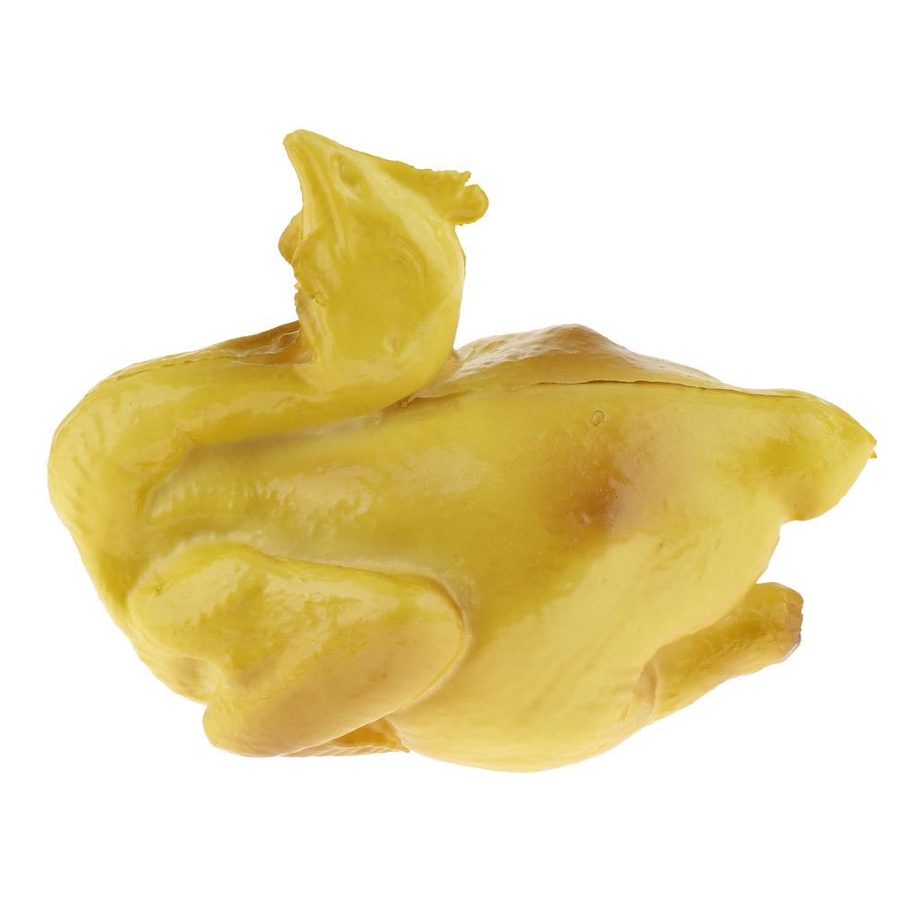 Realistic Artificial Food PVC Fake Roast Chicken Duck Plain Chicken