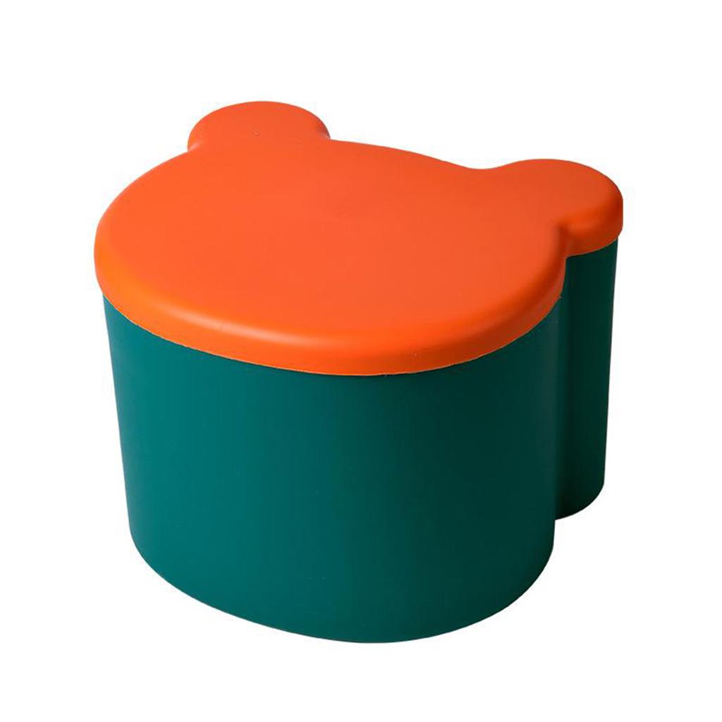 Multifunctional Children's Storage Stool Toys Container Chest Kids Style 1