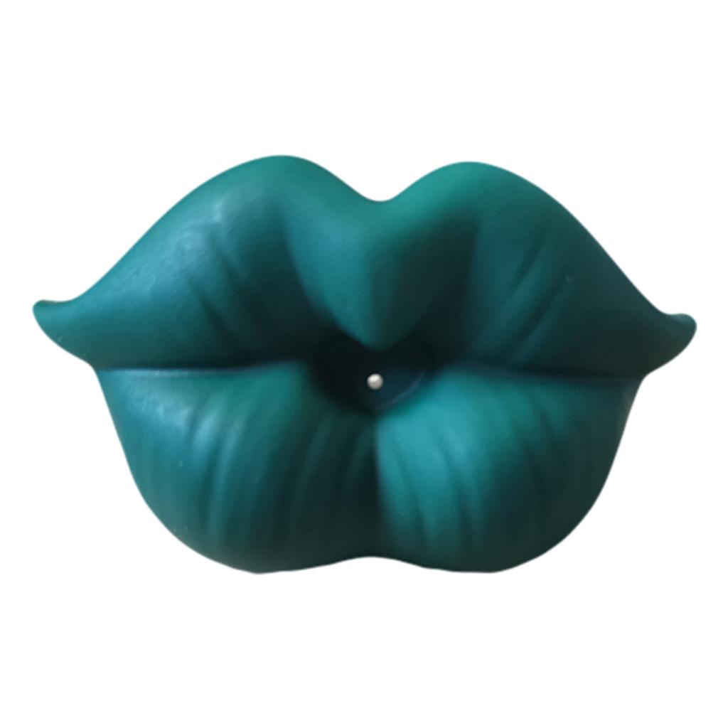 3 Pieces Novelty Lips Shaped Pacifier Silicone Baby Pacifer Toddler