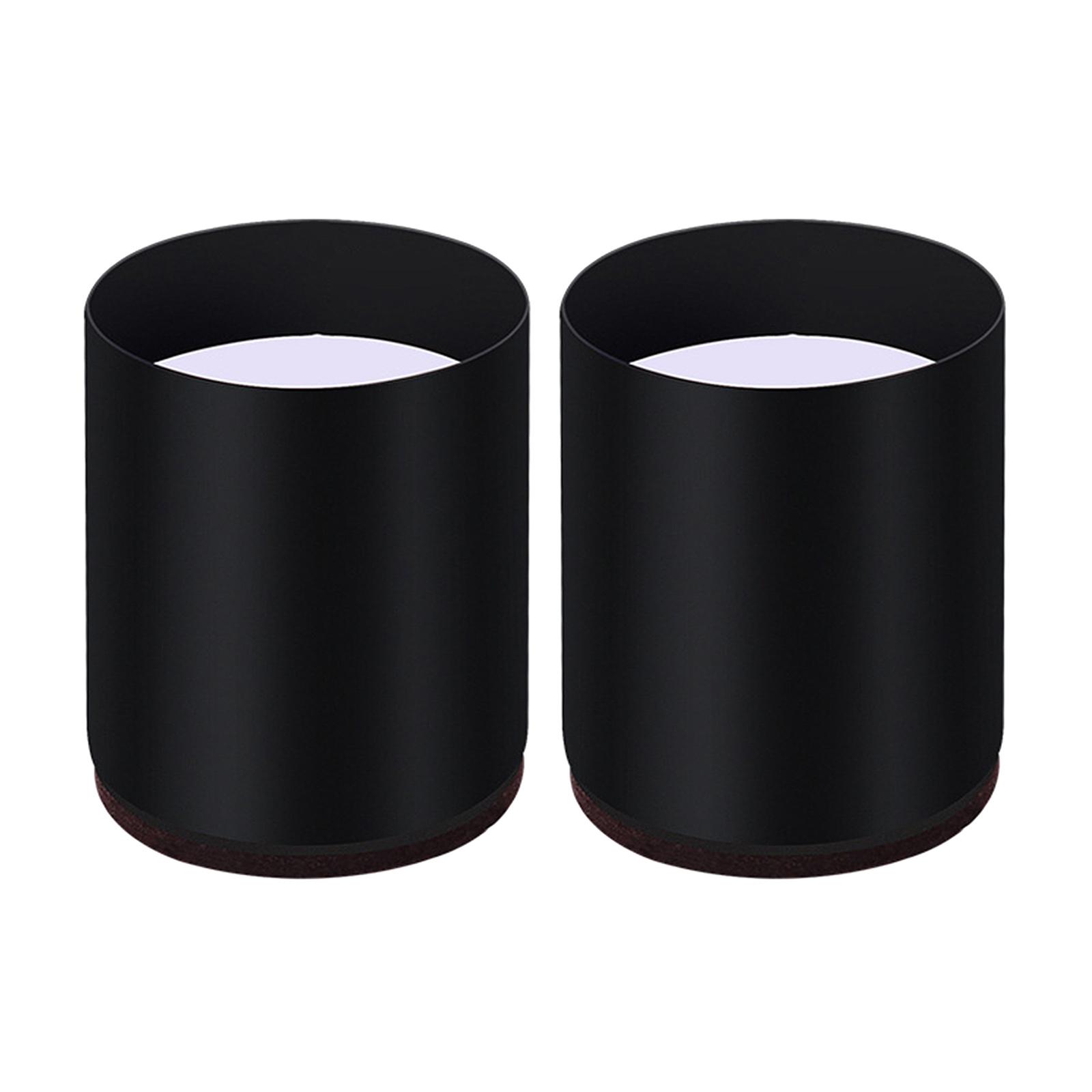 4 Furniture Risers Bed Riser Chair Leg Lifts Lifter Black 4x5cm 6x5cm