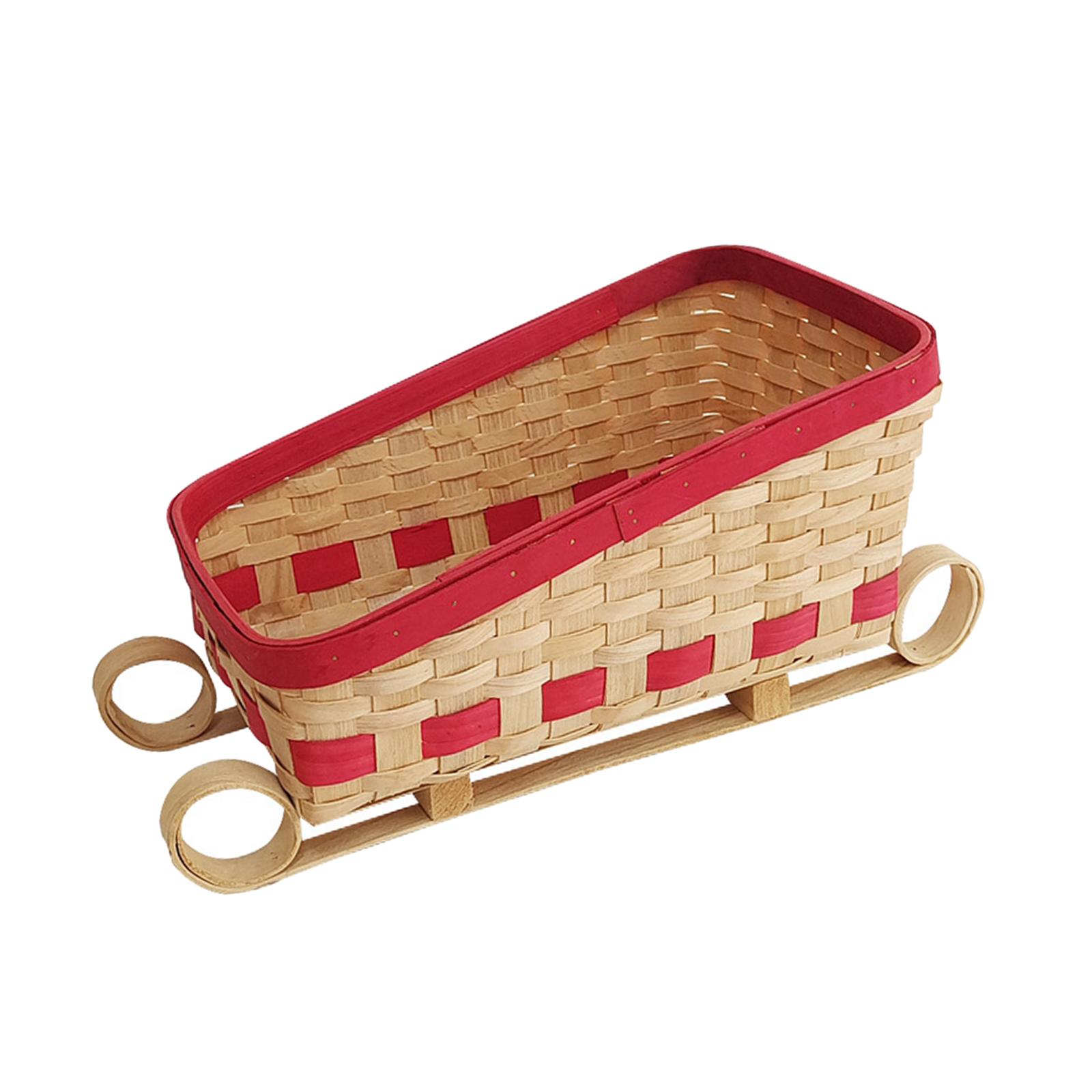 Santa Sleigh Candy Basket