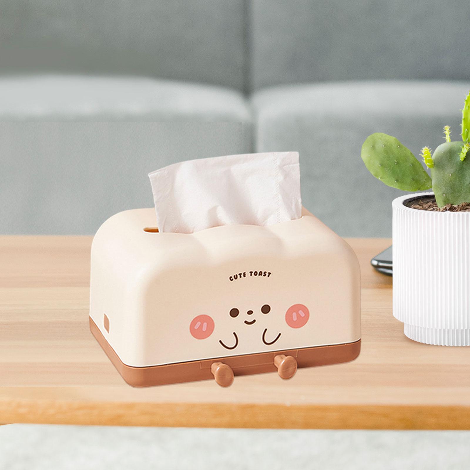 Bread Tissue Box Cover Organizer Napkin Case for Restaurant Countertop Hotel