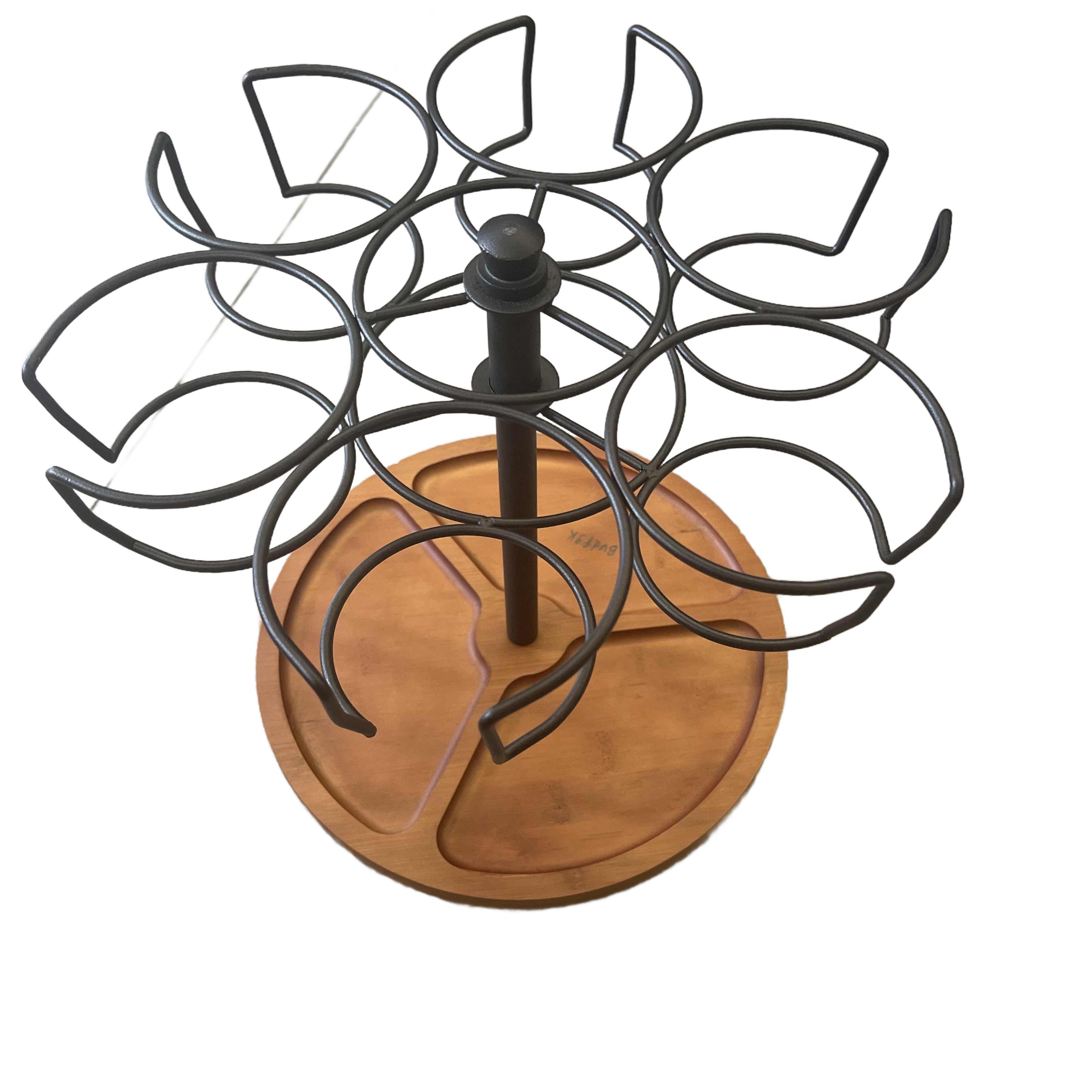 Water Bottle Organizer Display Bottle Holder for Tabletop Countertop Kitchen