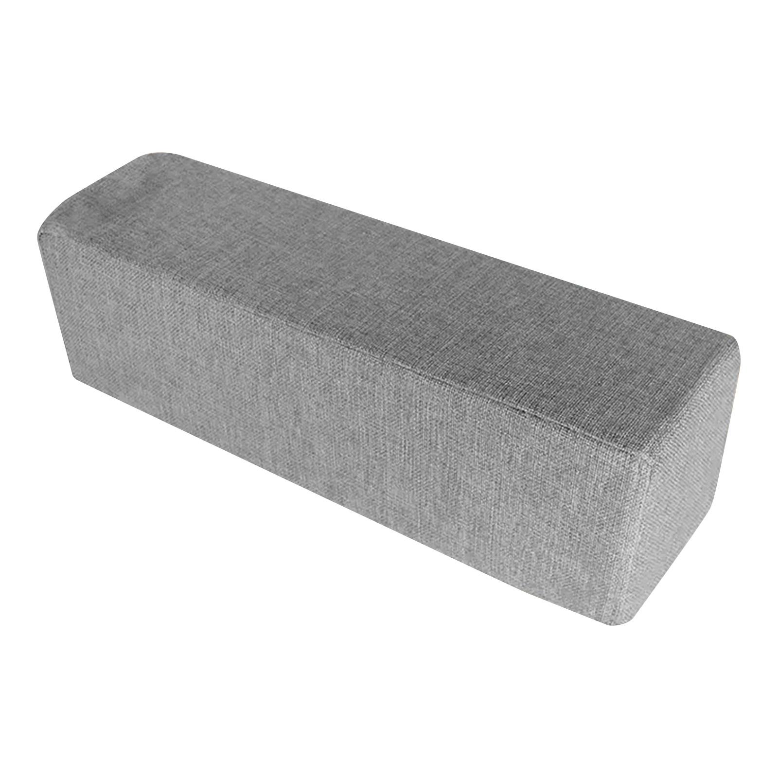 Couch Arm Rest Pillow Dark Gray