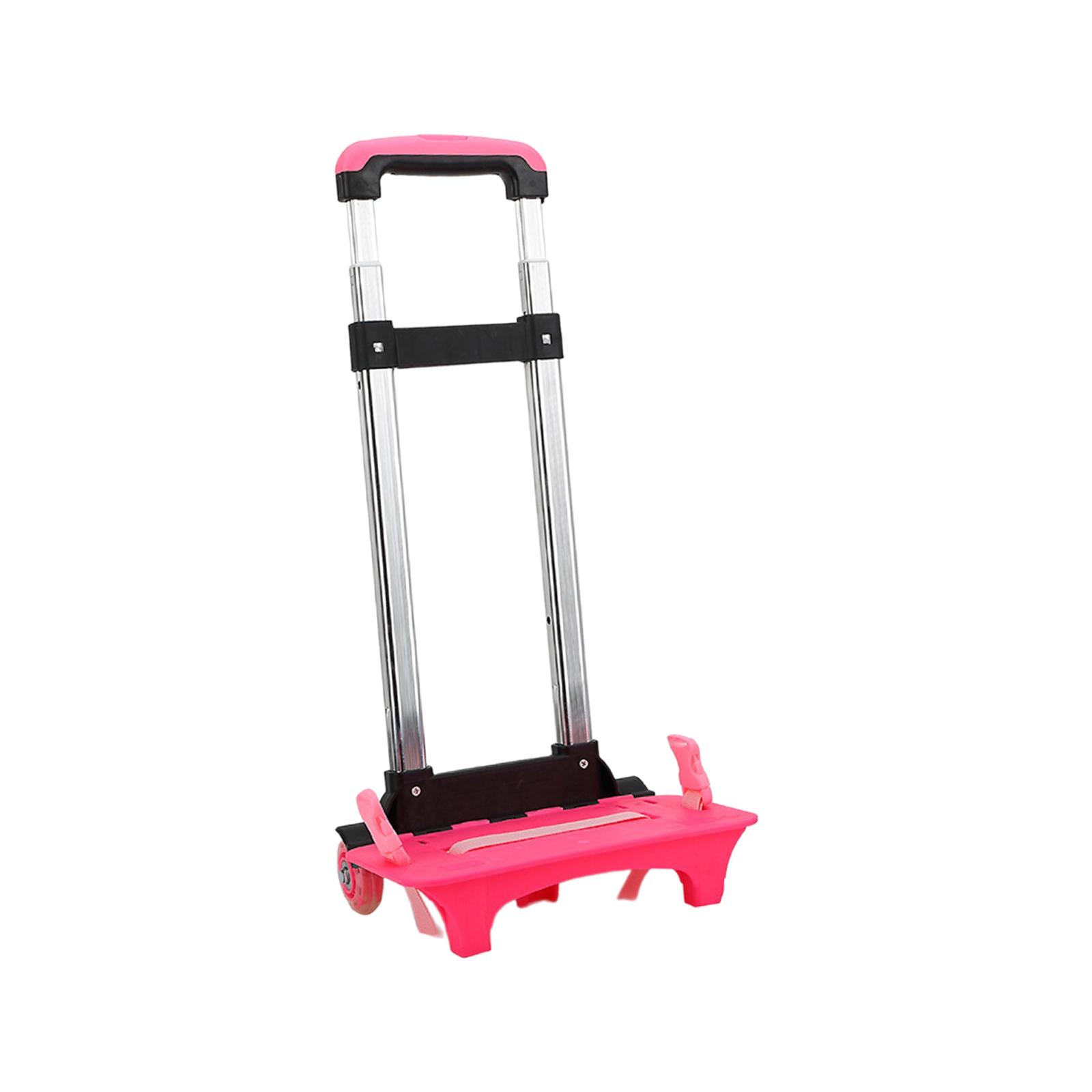 Backpack Trolley 2 Wheel Pink