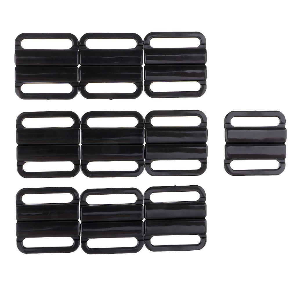 10 Set Rectangle Tape Closure Hook & Clasp Fasteners Sewing on Clothes Clips eBay