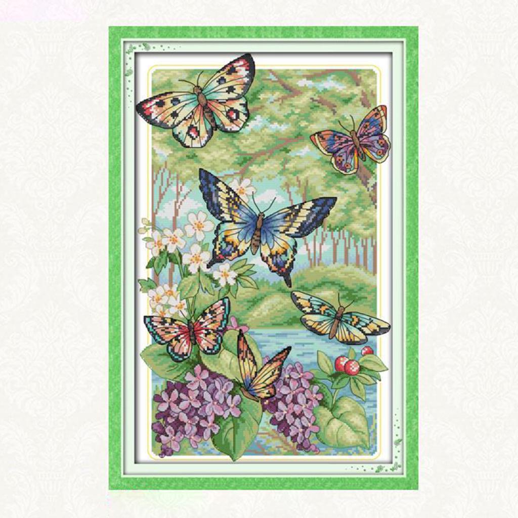 Cross Stitch Kit 32 x 47cm 14CT