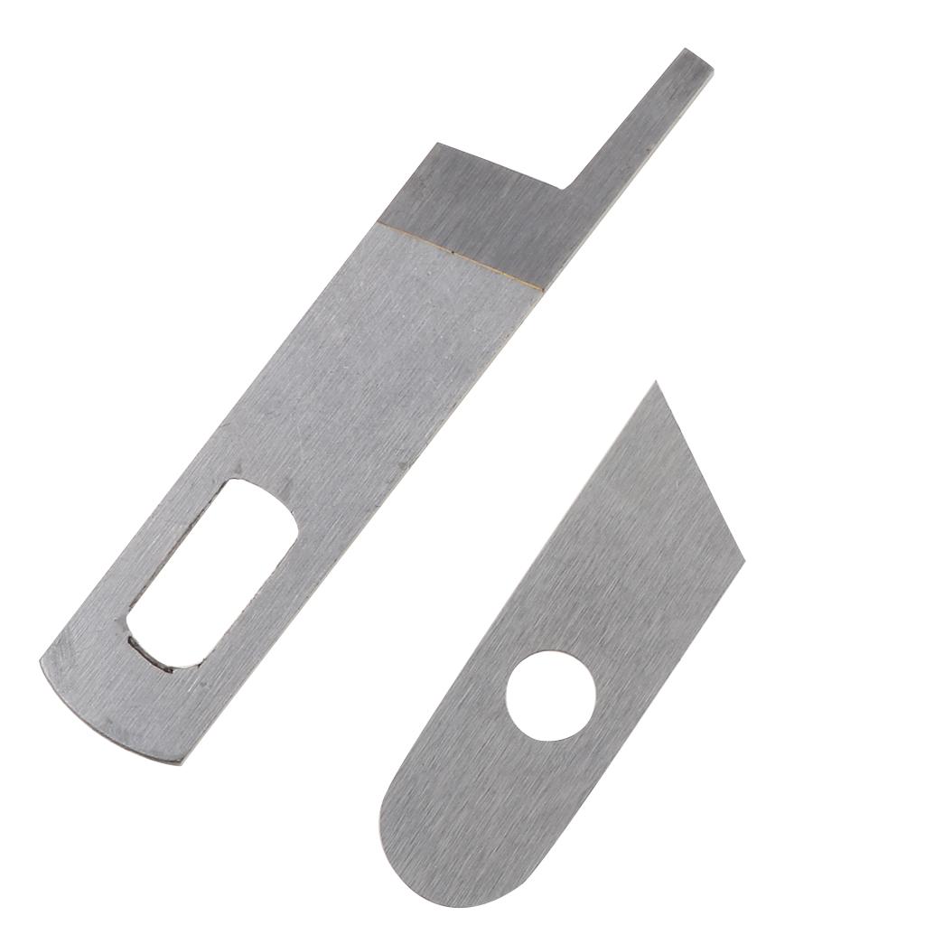 2Pcs Upper & Lower Sewing Machine Blade for SINGER 14CG744 14CG754 14SH644