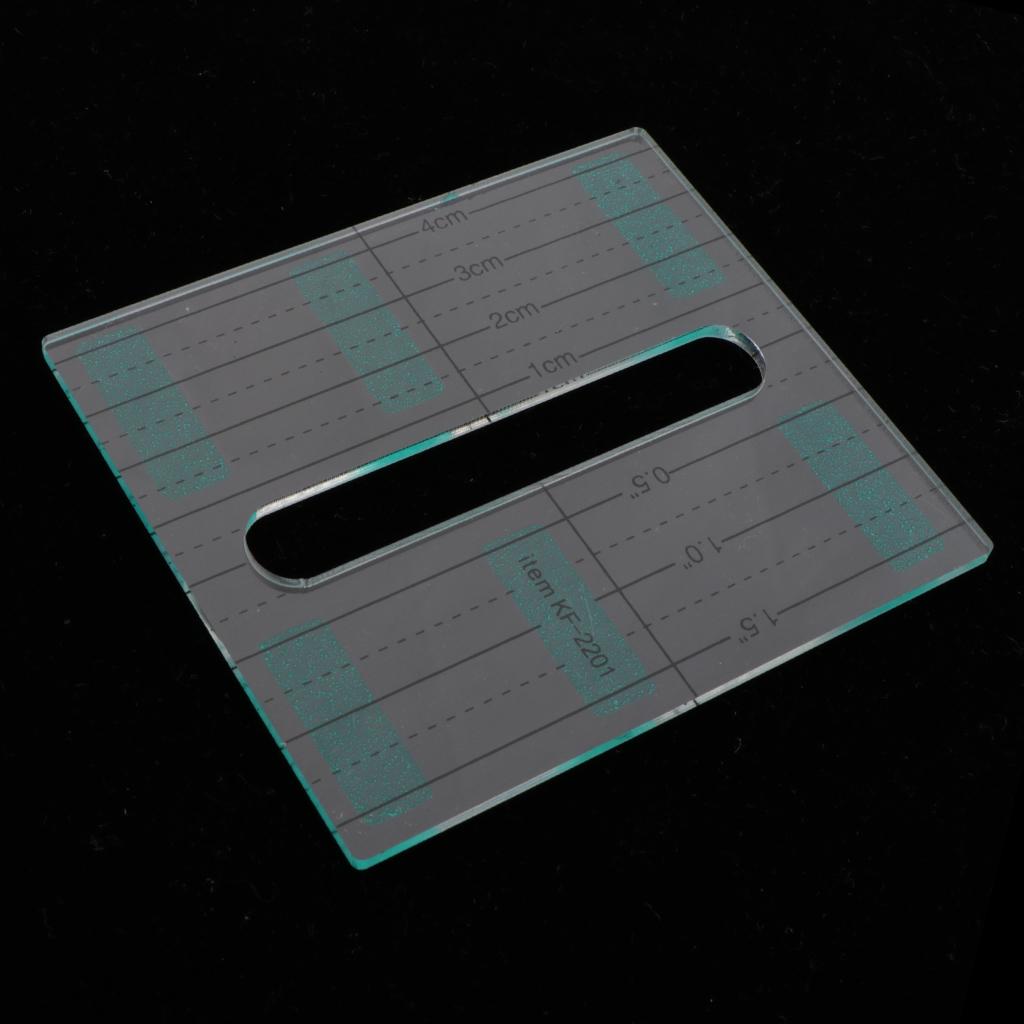 Rectangle Acrylic Square Quilting Template Patchwork Tailor Sewing Ruler 