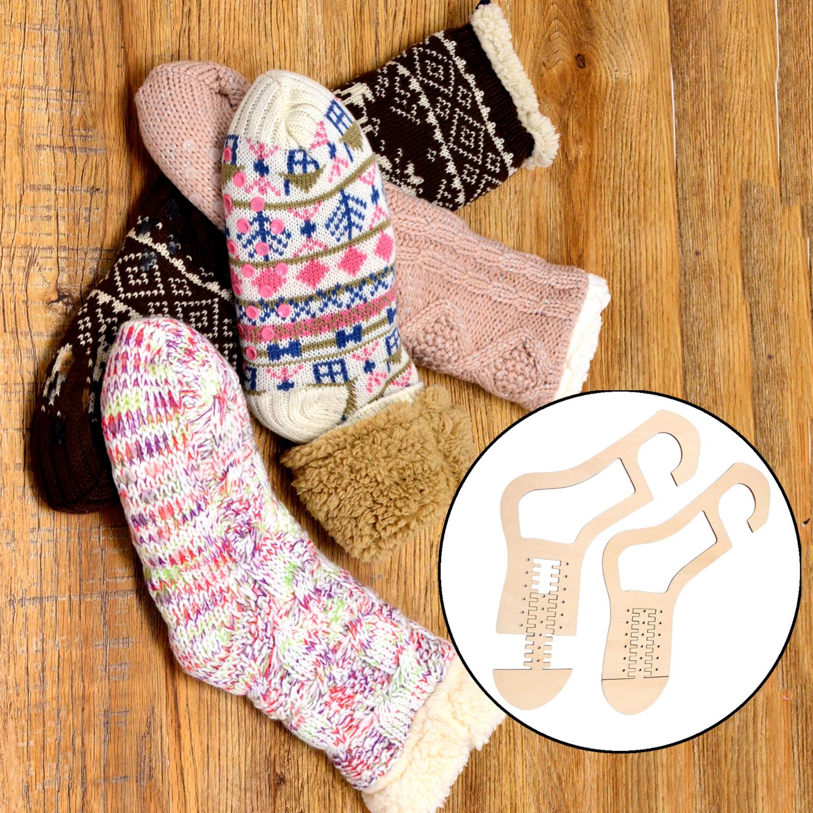 3 Pair Sock Blockers Knitting Mold for Craft Lovers Beginners