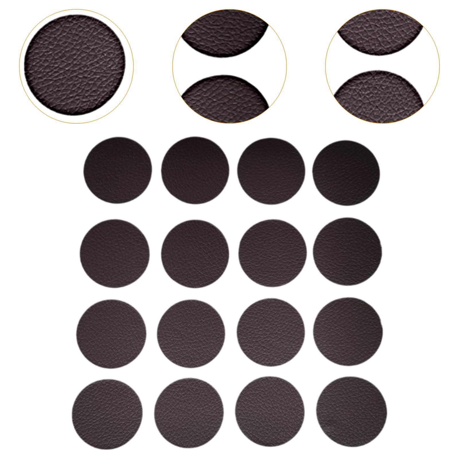 16x Leather Patches DIY Leather Tapes for Furniture Seats Couch