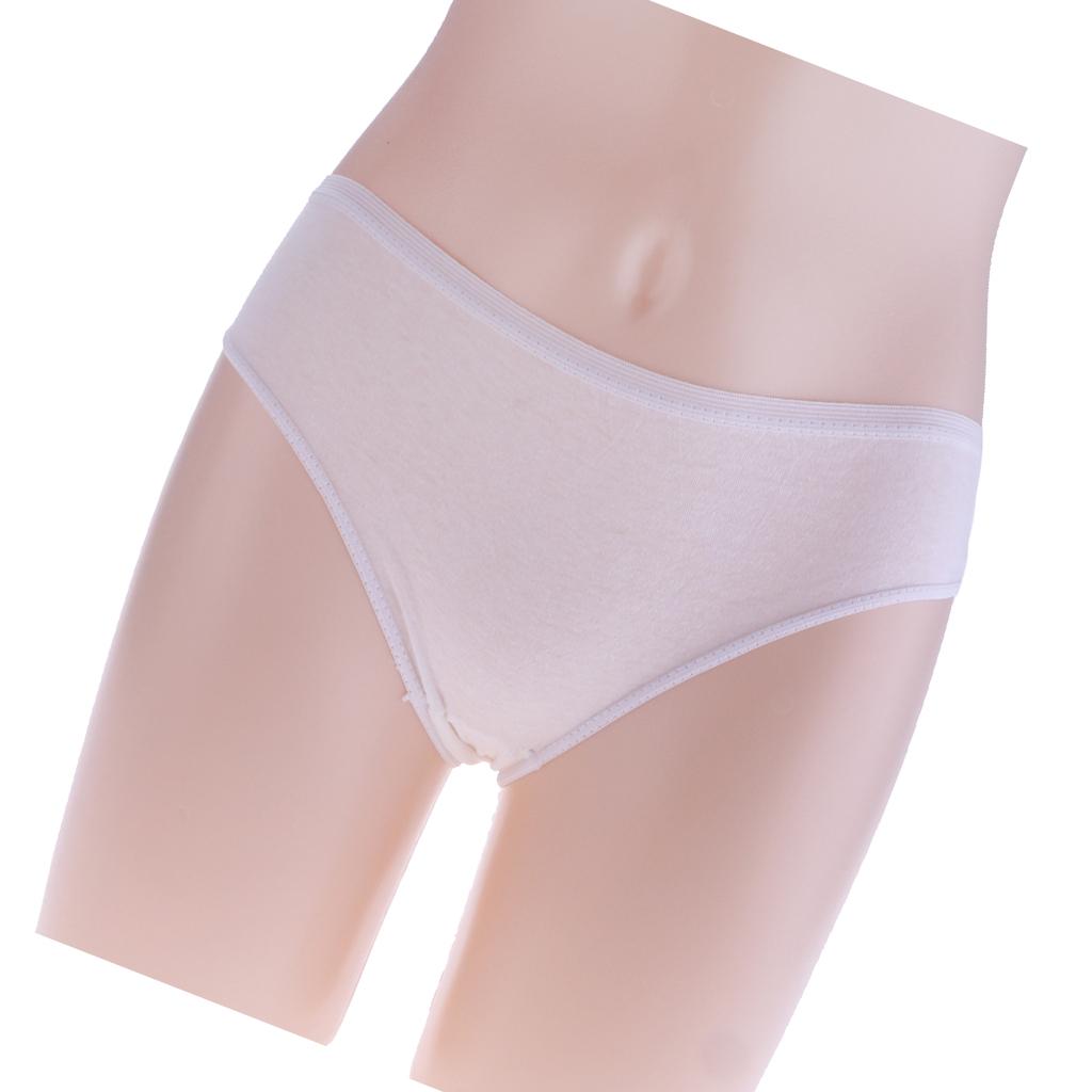 Disposable Ladies Women Cotton Knickers Briefs Pants Underwear Travel