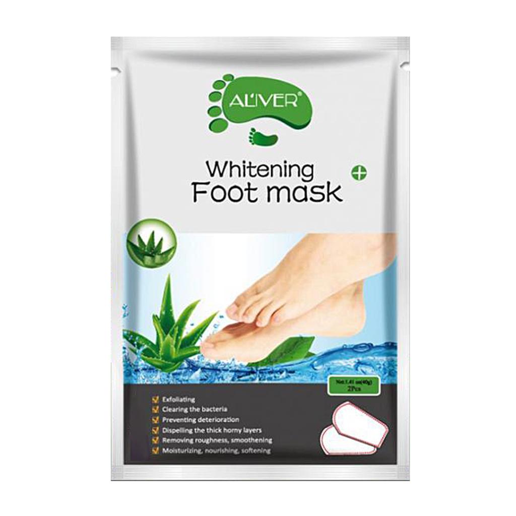 Baby Soft Foot Peeling Mask Socks Exfoliating Callus Dead Skin Aloe