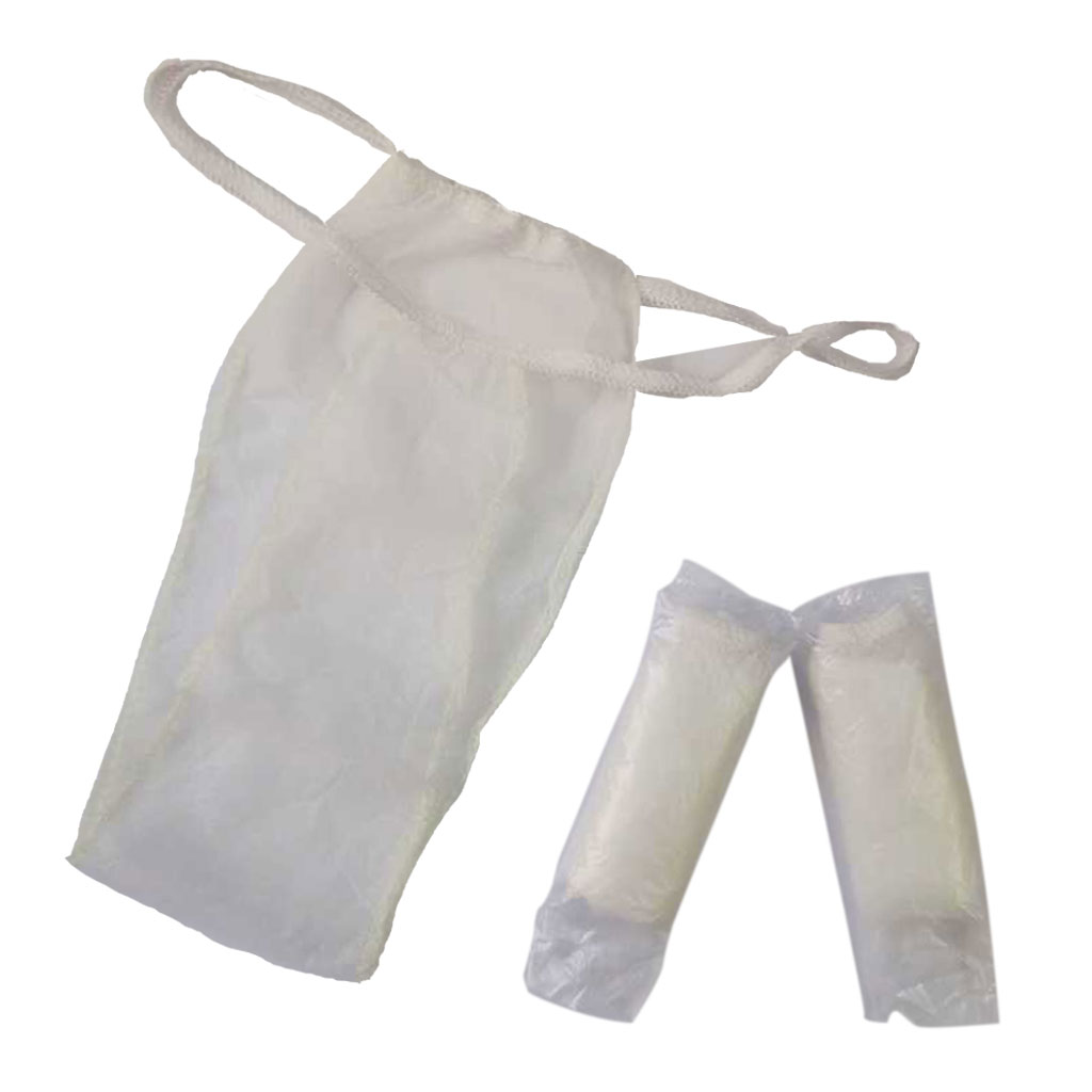 Disposable Bikini Panties Non Woven Fabric Soft for Tanning 10pcs White