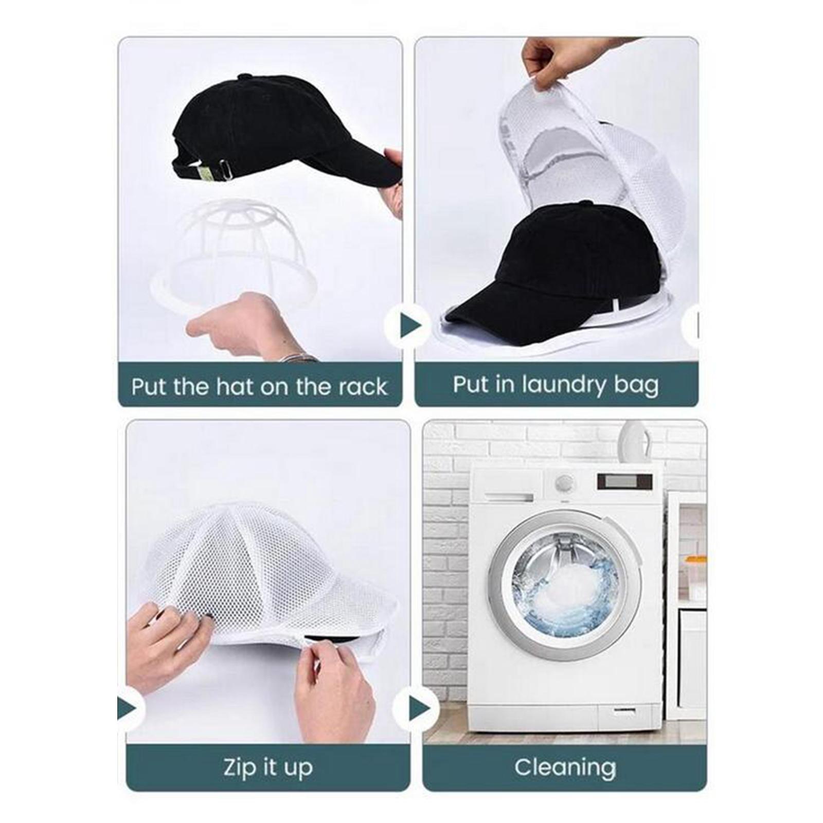 Hat Washer Multifunctional Hat Washing Cage Holder Frame for Washing Machine