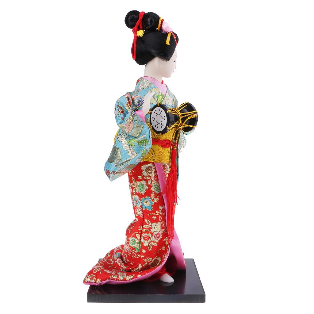 Ethnic Japanese Geisha Dolls Kimono Dolls Girl Lady Gift Miniature Figurines eBay