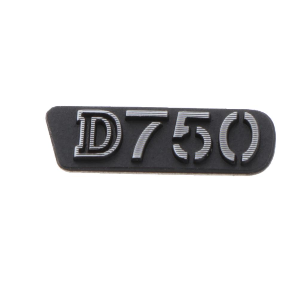 Replacement For Nikon D750 Nameplate SLR Camera Label Number Logo 