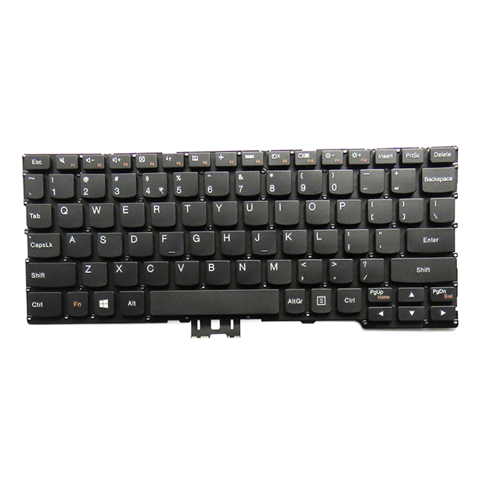 Replacement Laptop Keyboard US Layout Fit for Lenovo Yoga Black PK1319O1A00