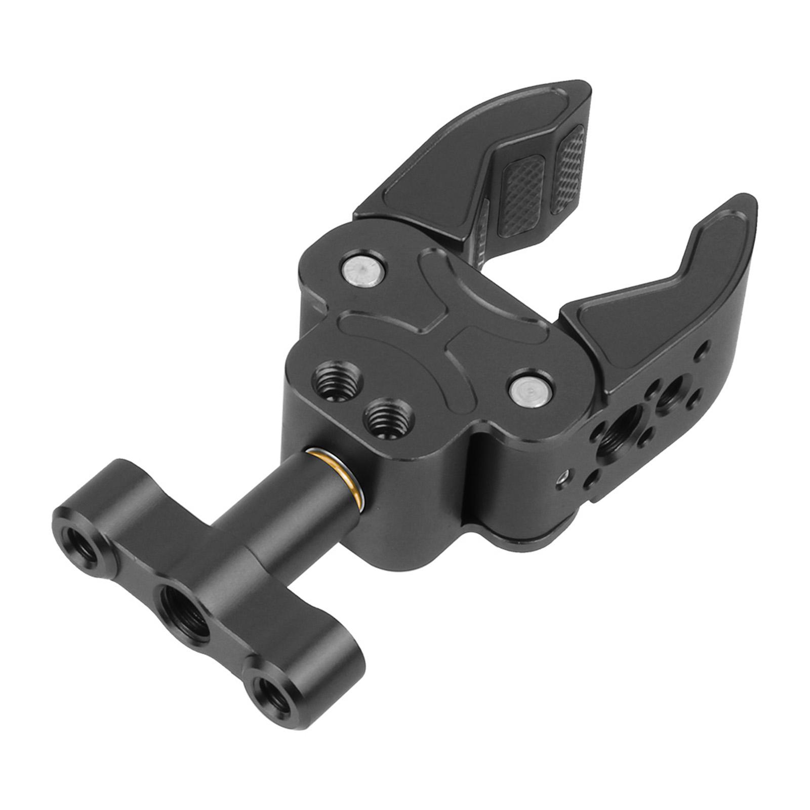 Photography Arm Clamp Multi-Function for DSLR Camera Arm  Black