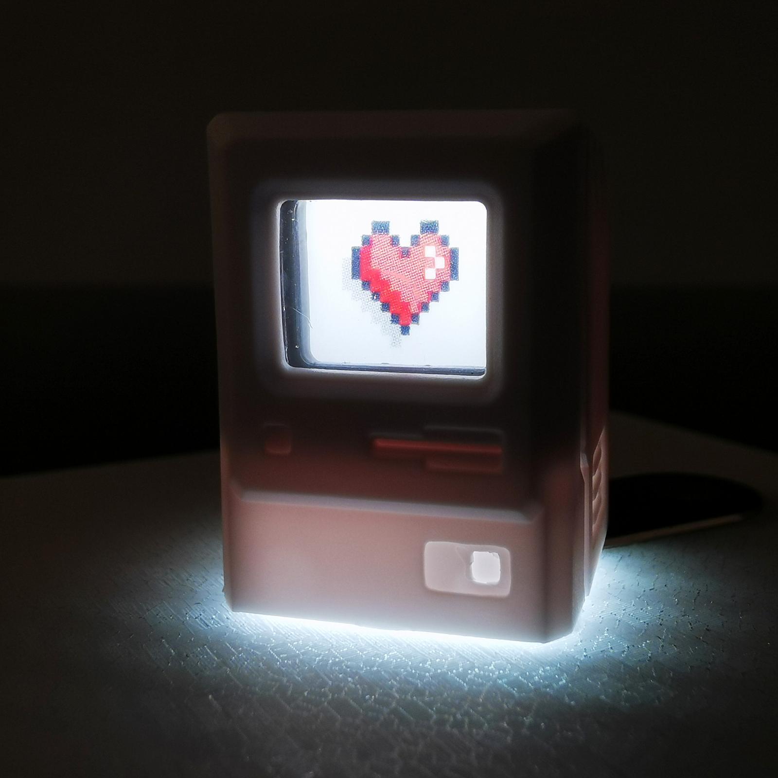 Classic Retro Computer Keycaps w/Magnetic Keyboard 5 Translucent Cards DIY