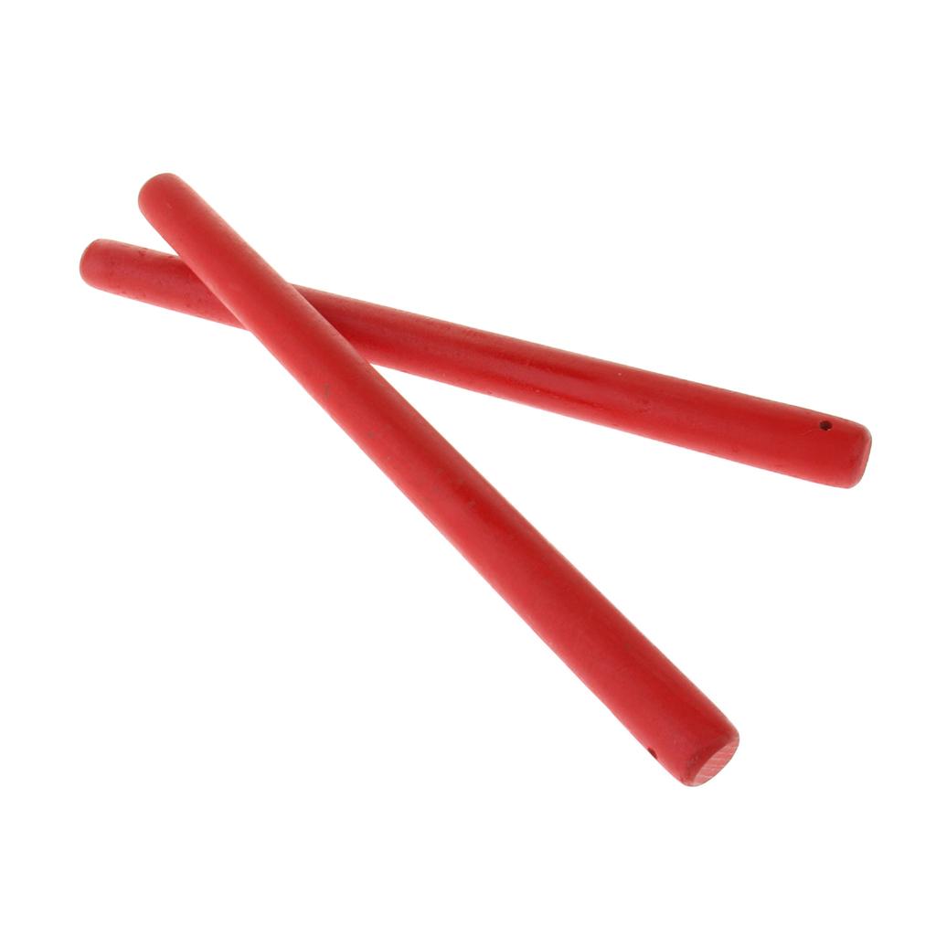 1 Pair Wooden Drumstick Percussion Hammer for Kids Party Game Toy