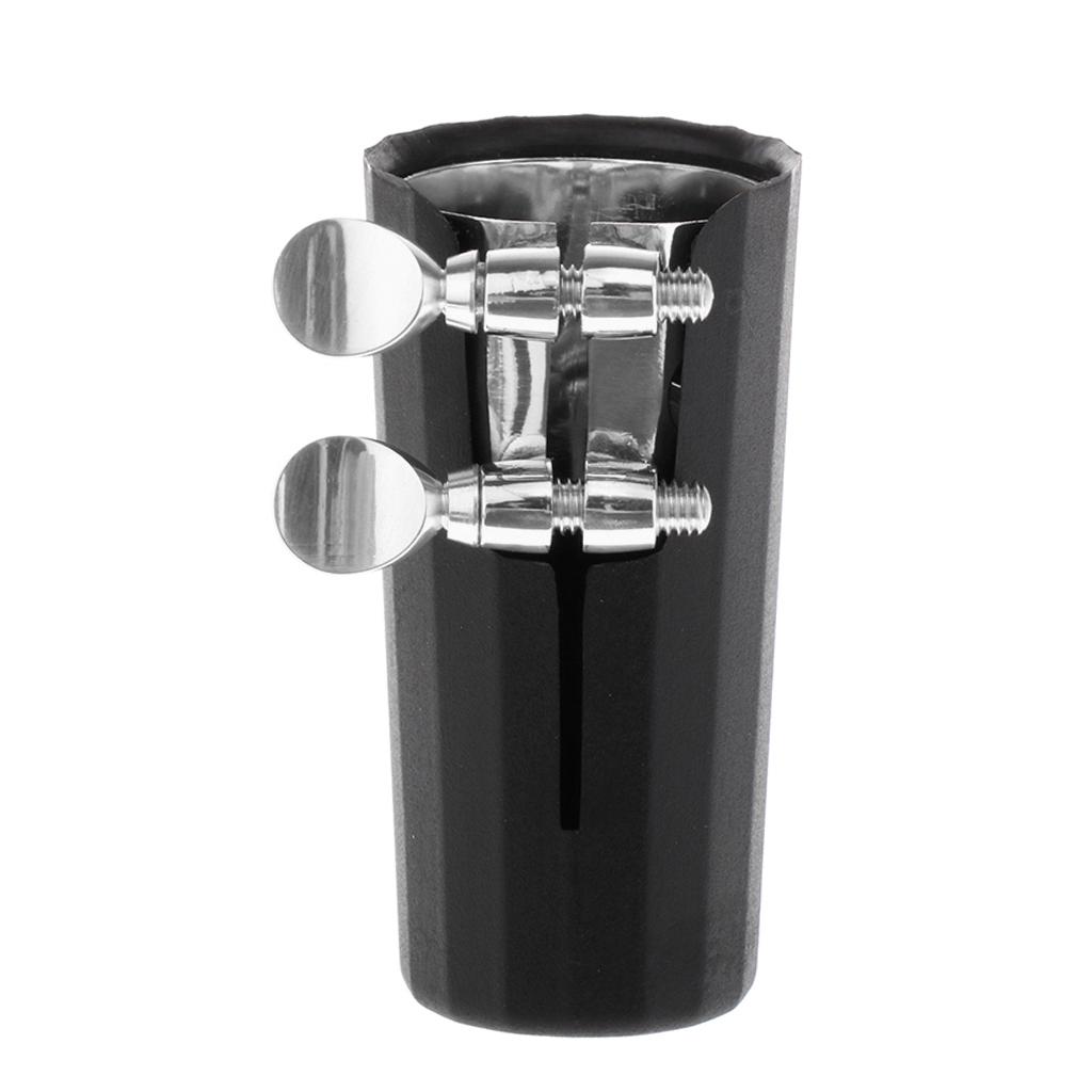 Soprano Saxophone Sax Mouthpiece Cap Cover and Copper Ligature Nickel-plated