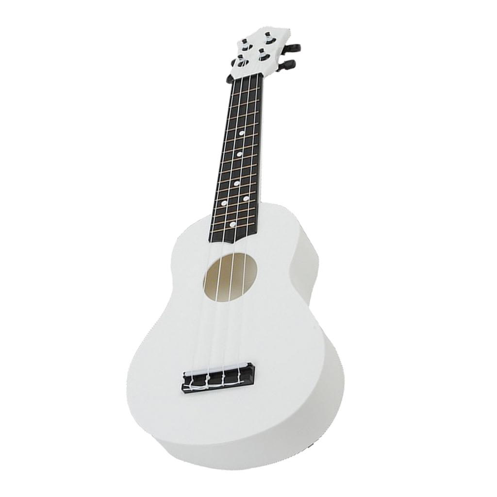 21inch Kids Children Ukulele 4 Strings Guitar Educational Funny Toy White
