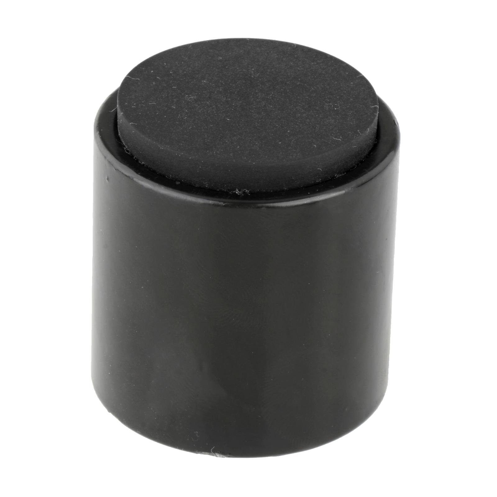 Mini Dumb Drum Percussion Instrument Accessories Easy to Carry Silicone Black