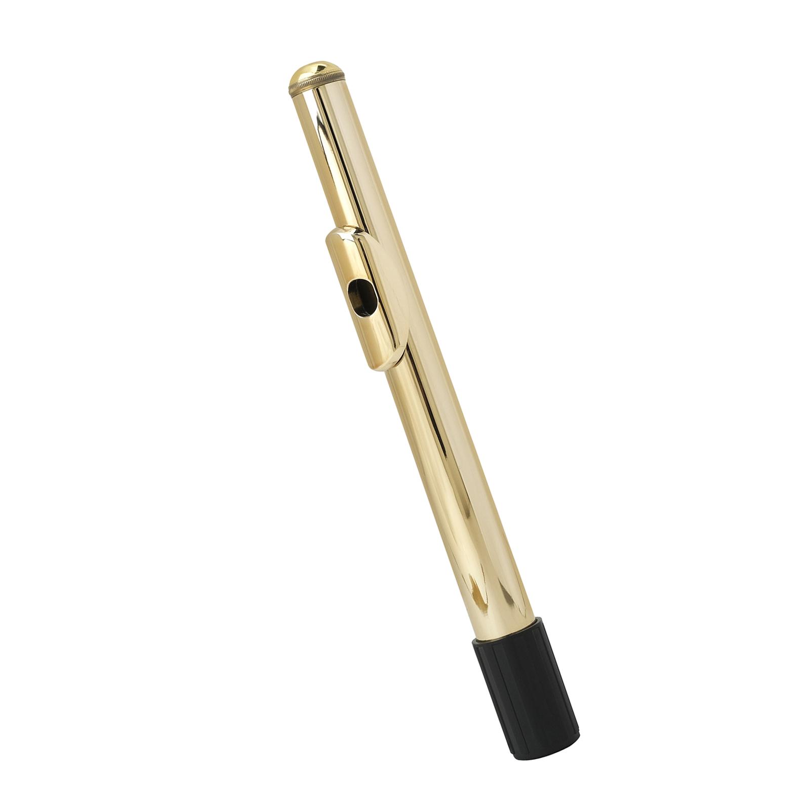 Flute Headjoint Unique Deisgn Exquisite Easy to Clean Flute Mouthpiece Joint gold