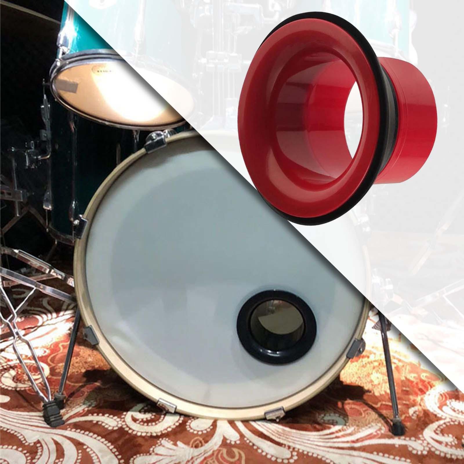 Bass Drum Enhancer Noise Reduction Voice Sound Amplifier Instrument Enhancer Red