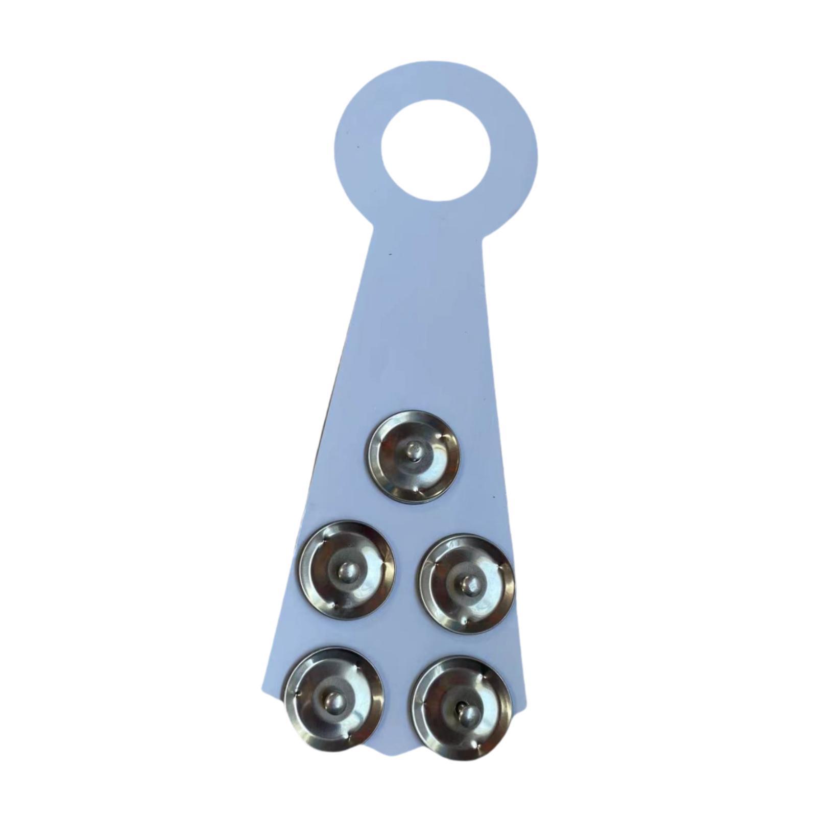 Drum Cymbal Bell Sturdy Drum Cymbal Tambourine Replacement Cymbal Ching Ring