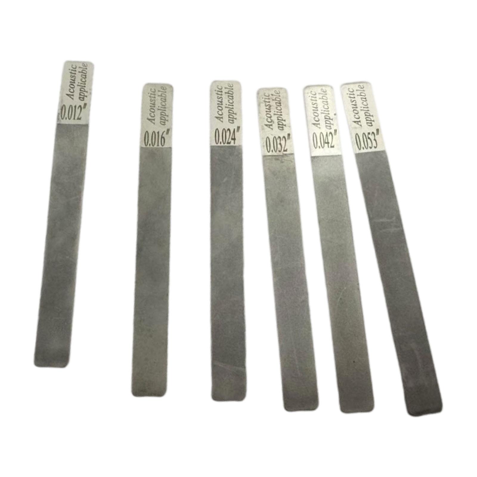 Guitar Nut Slotting File Set