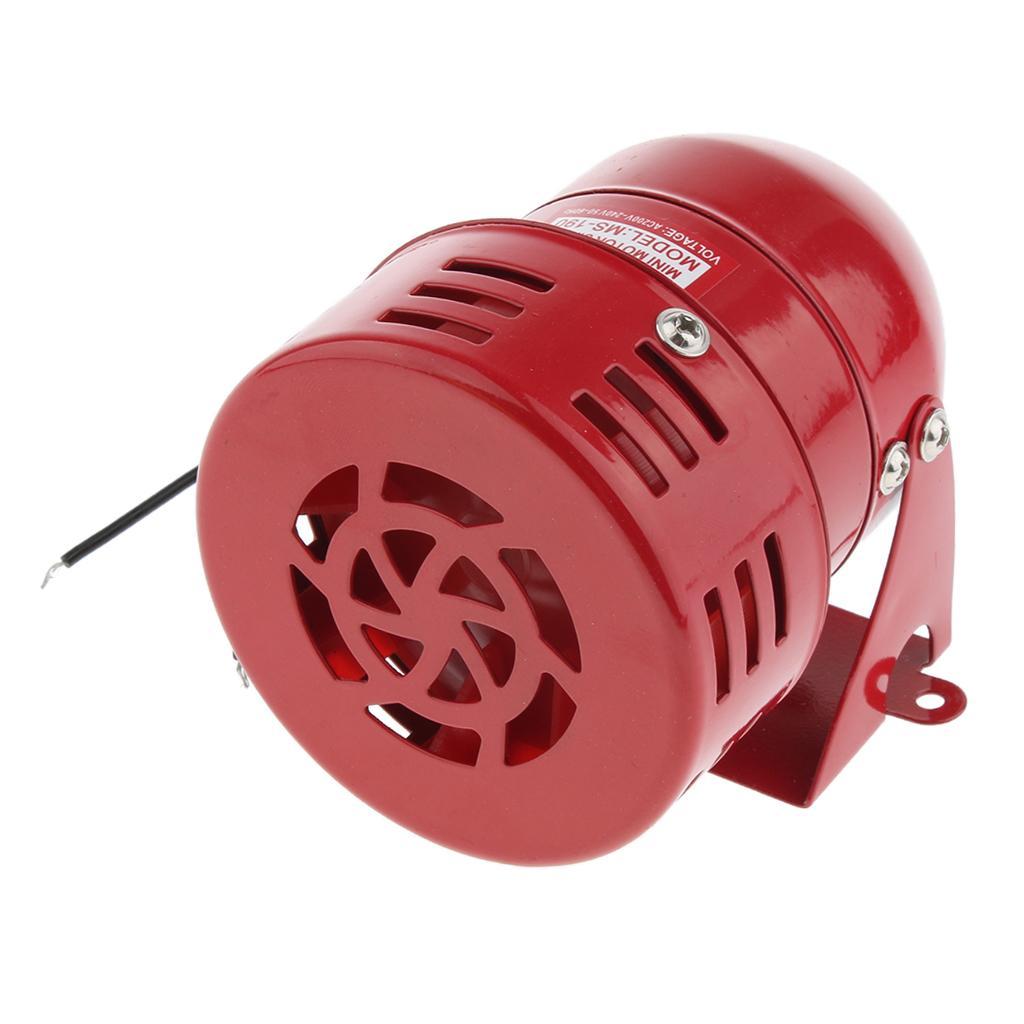 AC 110V Industrial 110dB MS-190 Alarm Sound Motor High Power Buzzer Siren