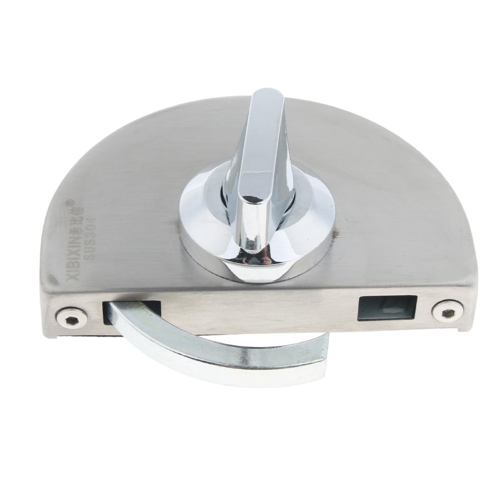 Door Turn Bolt Lock Stainless Steel Toilet Privacy Latch  X-MZ1127