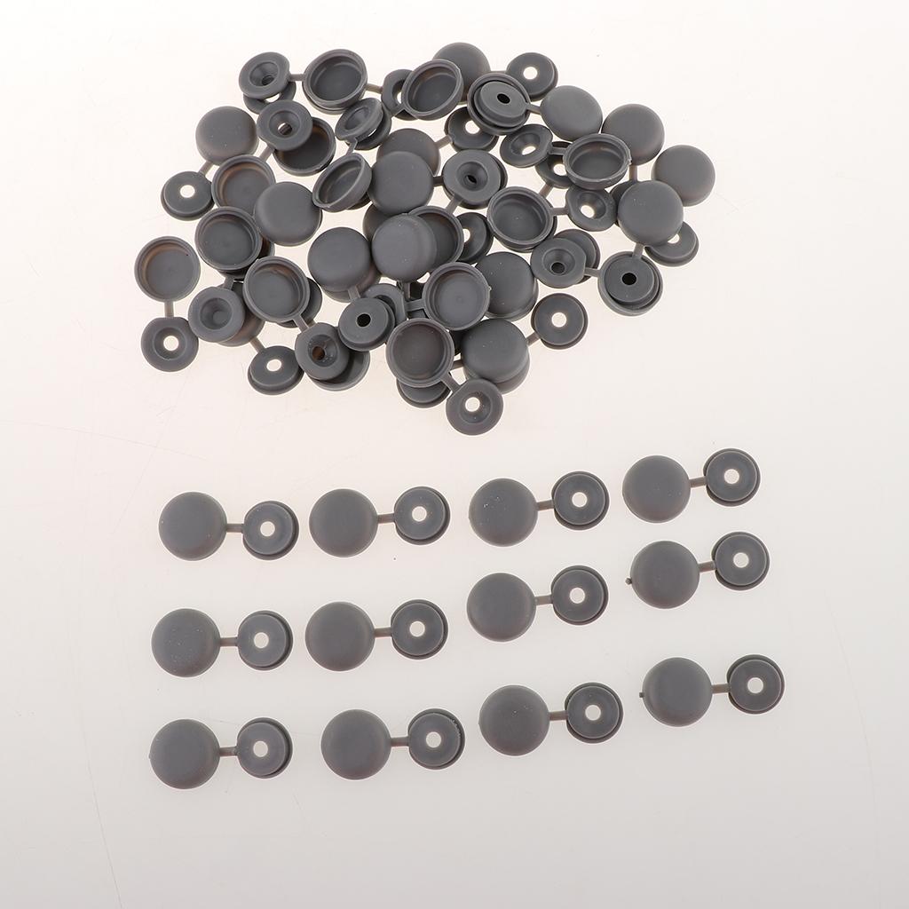 100pcs/50pcs Plastic Screw Hole Cover Caps for Home Furniture